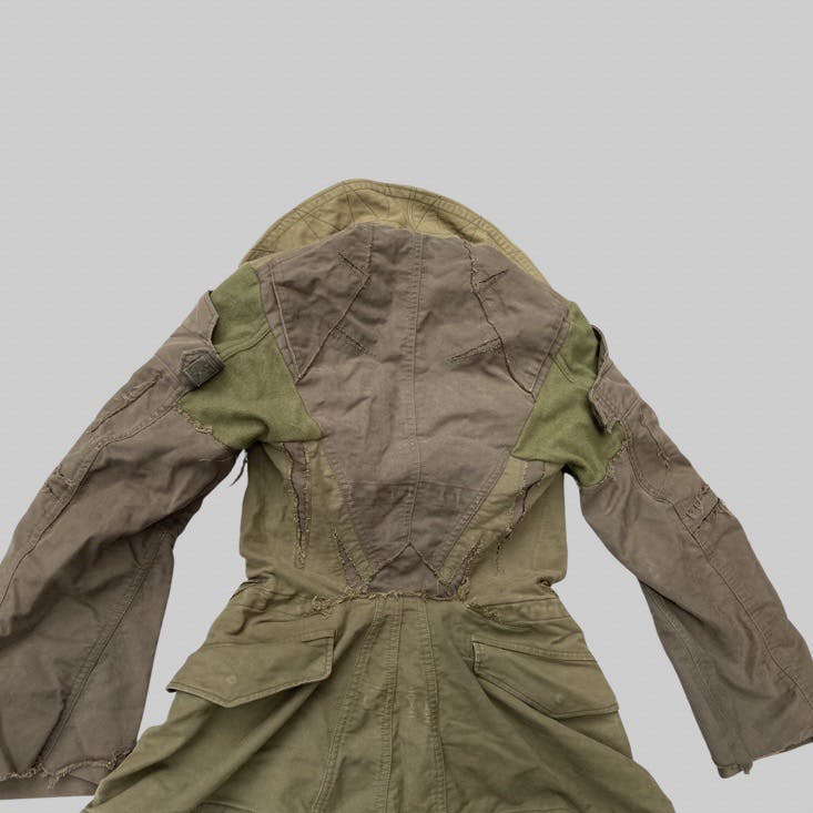 Fall 2006 Deconstructed Military Coat - 9