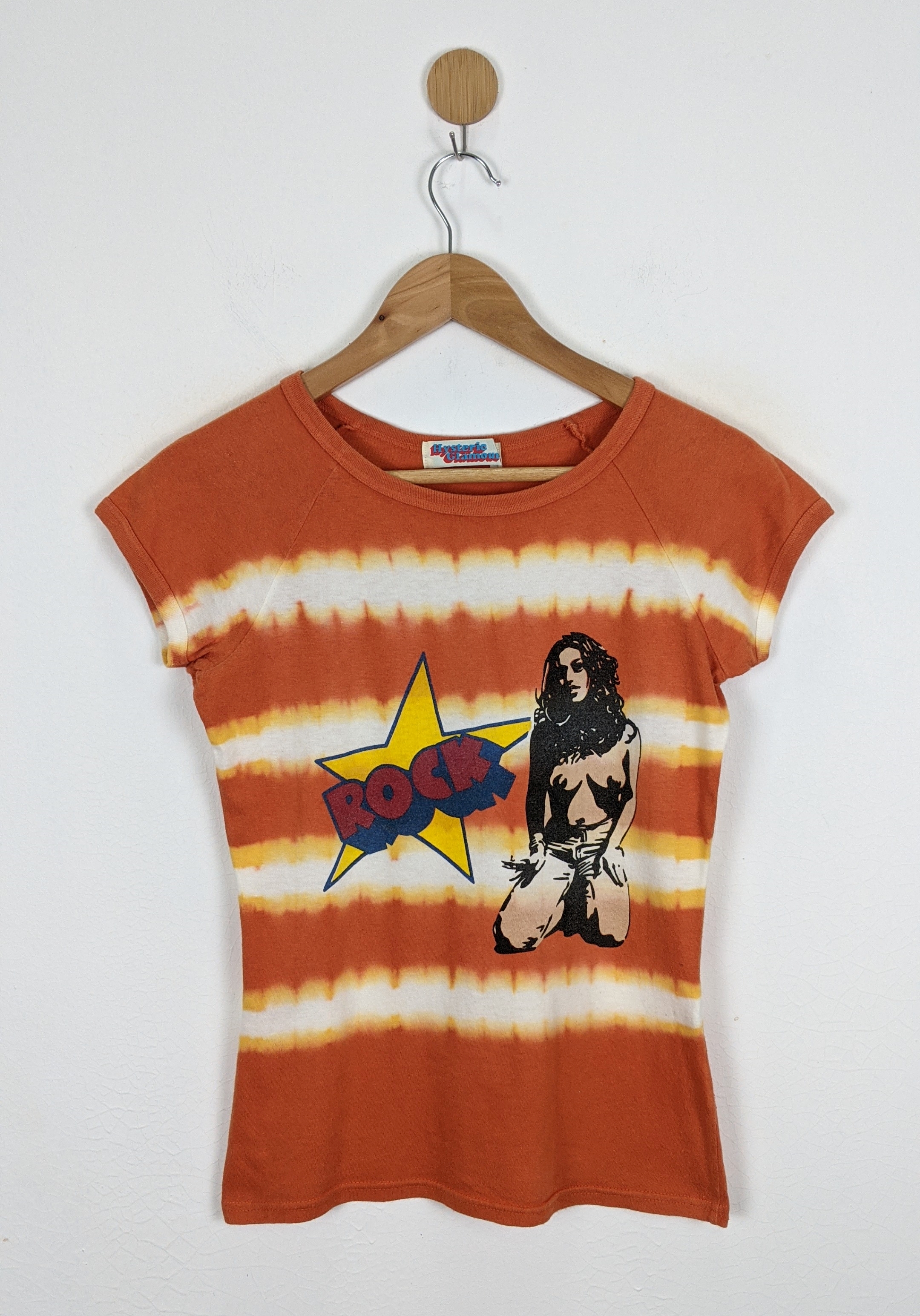 Hysteric Glamour - Hysteric Glamour Rock Tie Dye Shirt