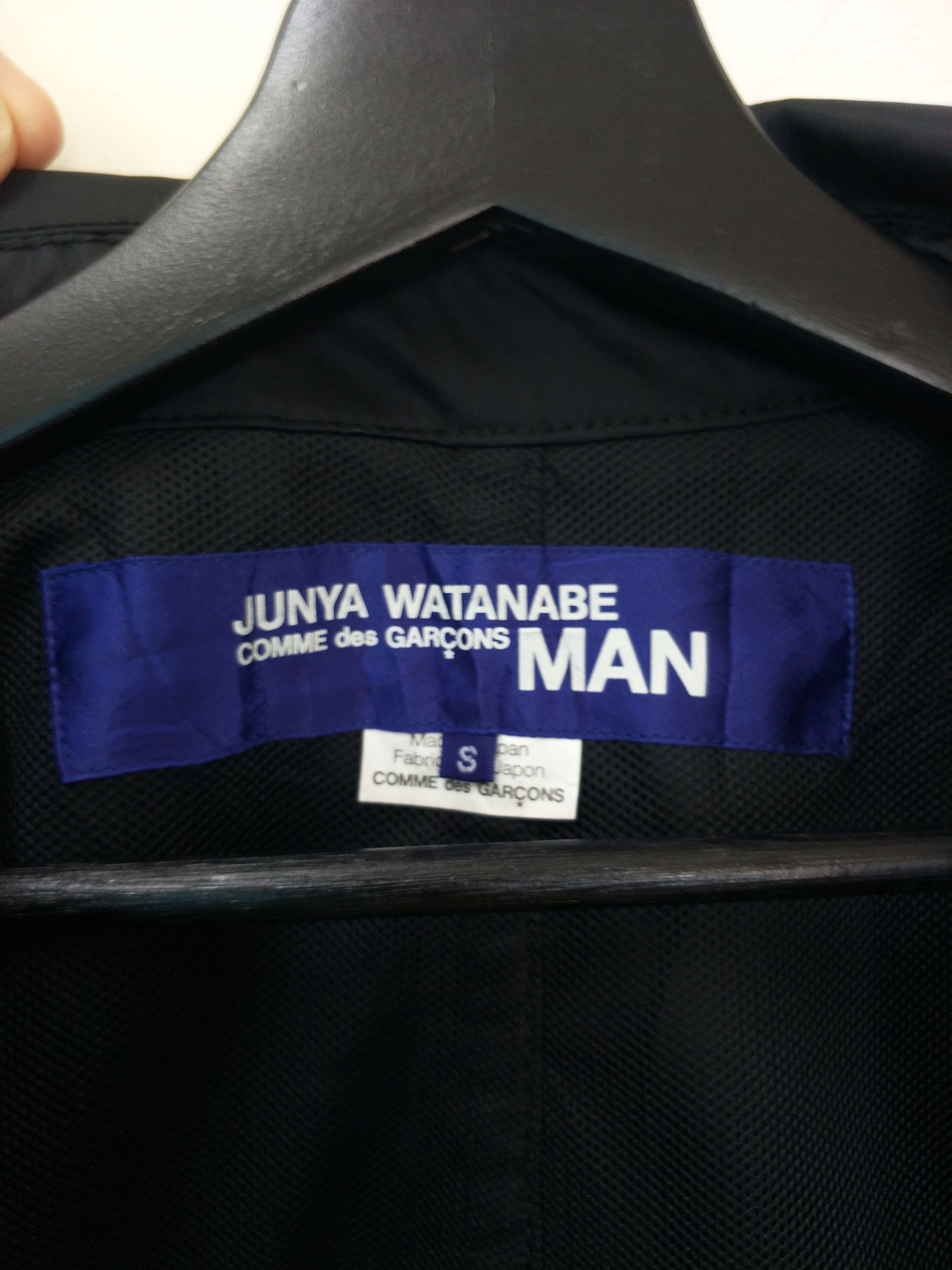 2006 Junya Watanabe Man CDG Double Breasted Nylon Coat - 12