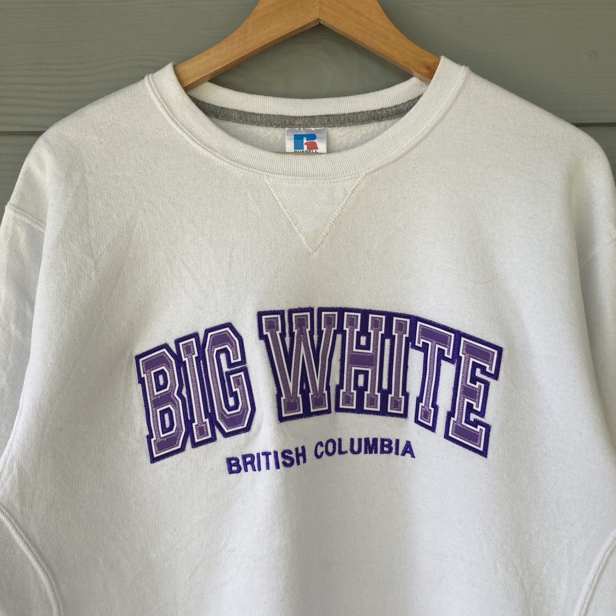 Vintage Big White British Columbia Sweatshirt - 4
