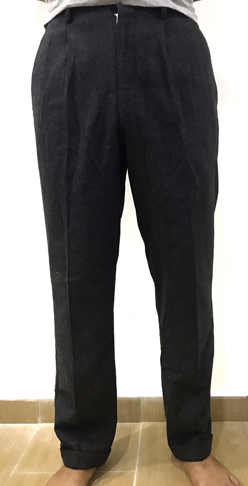 Vintage Comme Des Garcons Homme Wool Casual Pants - 10