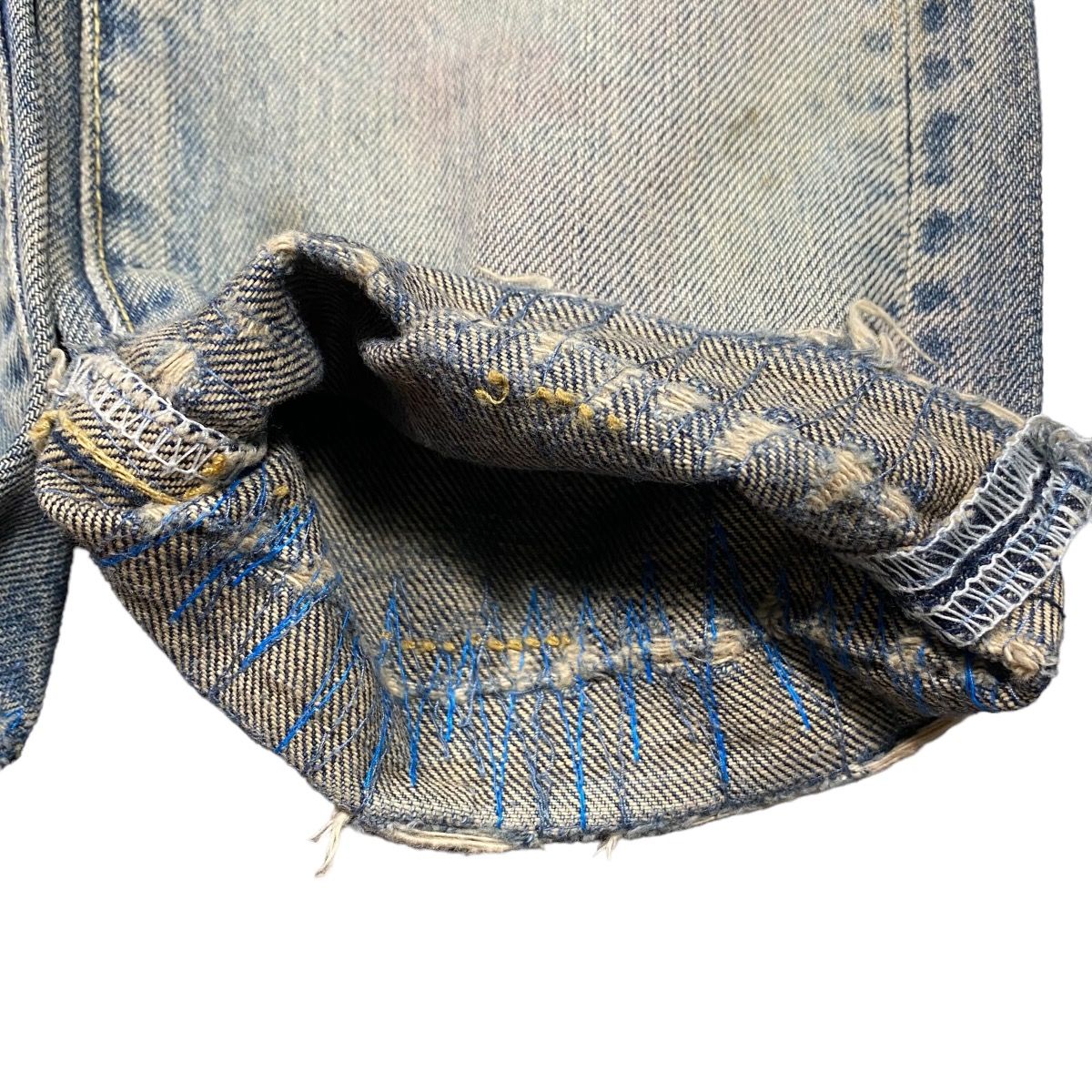 ❗️❗️❗️Rare Item Undercover 68 Blue Yarn Jeans - 7
