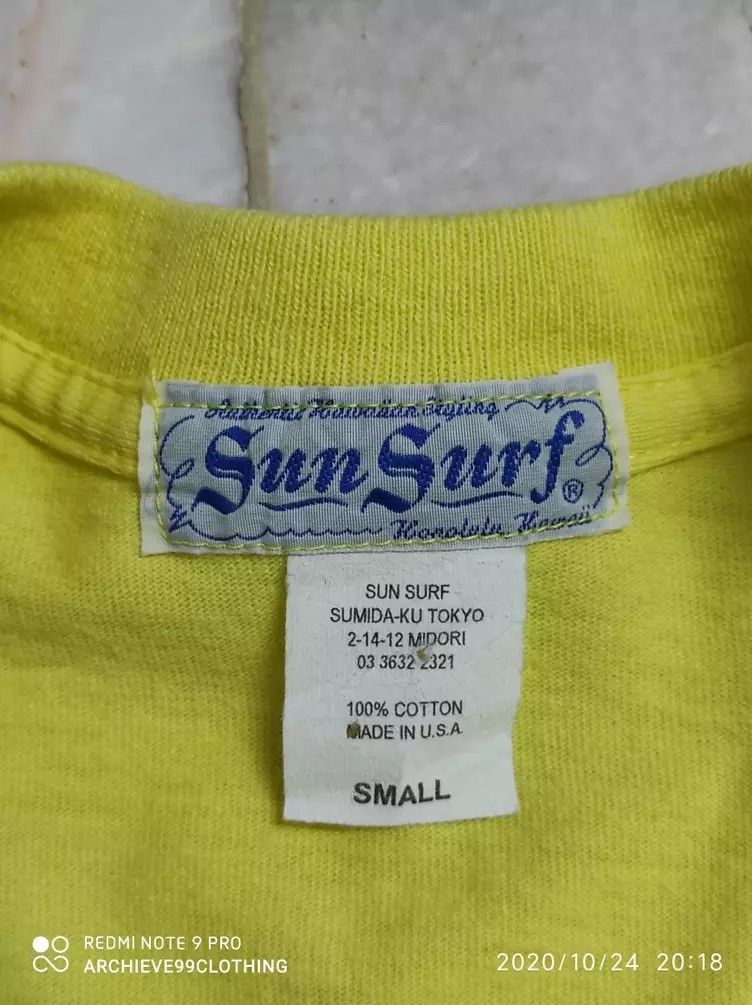 Sun Surf - Sun Surf Honolulu Hawaii crazy print tee USA - 3