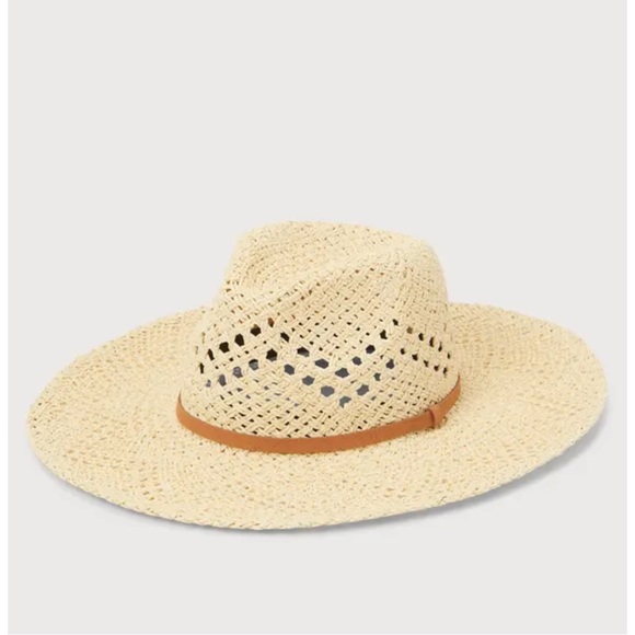 Lulu's - Lulus Bright Day Beauty Beige Woven Straw Fedora Hat - 2