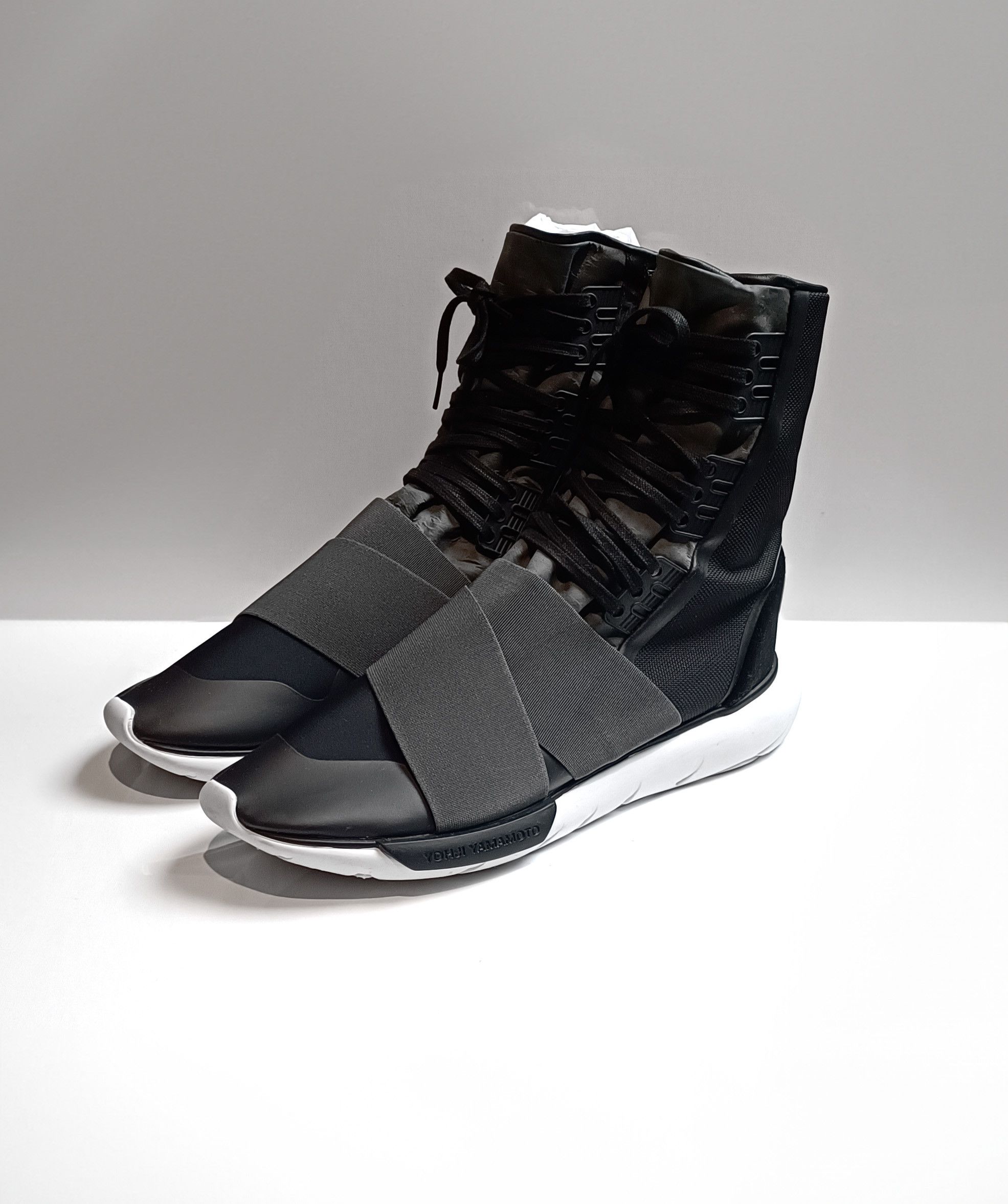Adidas Y-3 Qasa Boot 'Charcoal Black' - 3
