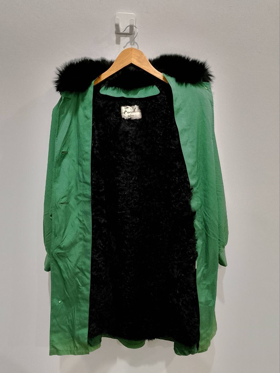 If Six Was Nine - FOND MOONBAT Japan Tuxedo Faux Fur Long Coat Jacket - 4