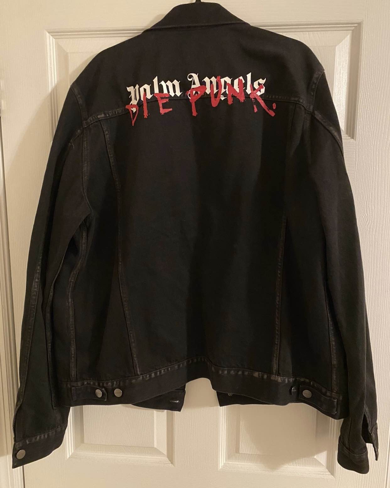 Palm Angels Playboi Carti Die Punk Denim Jacket - 1