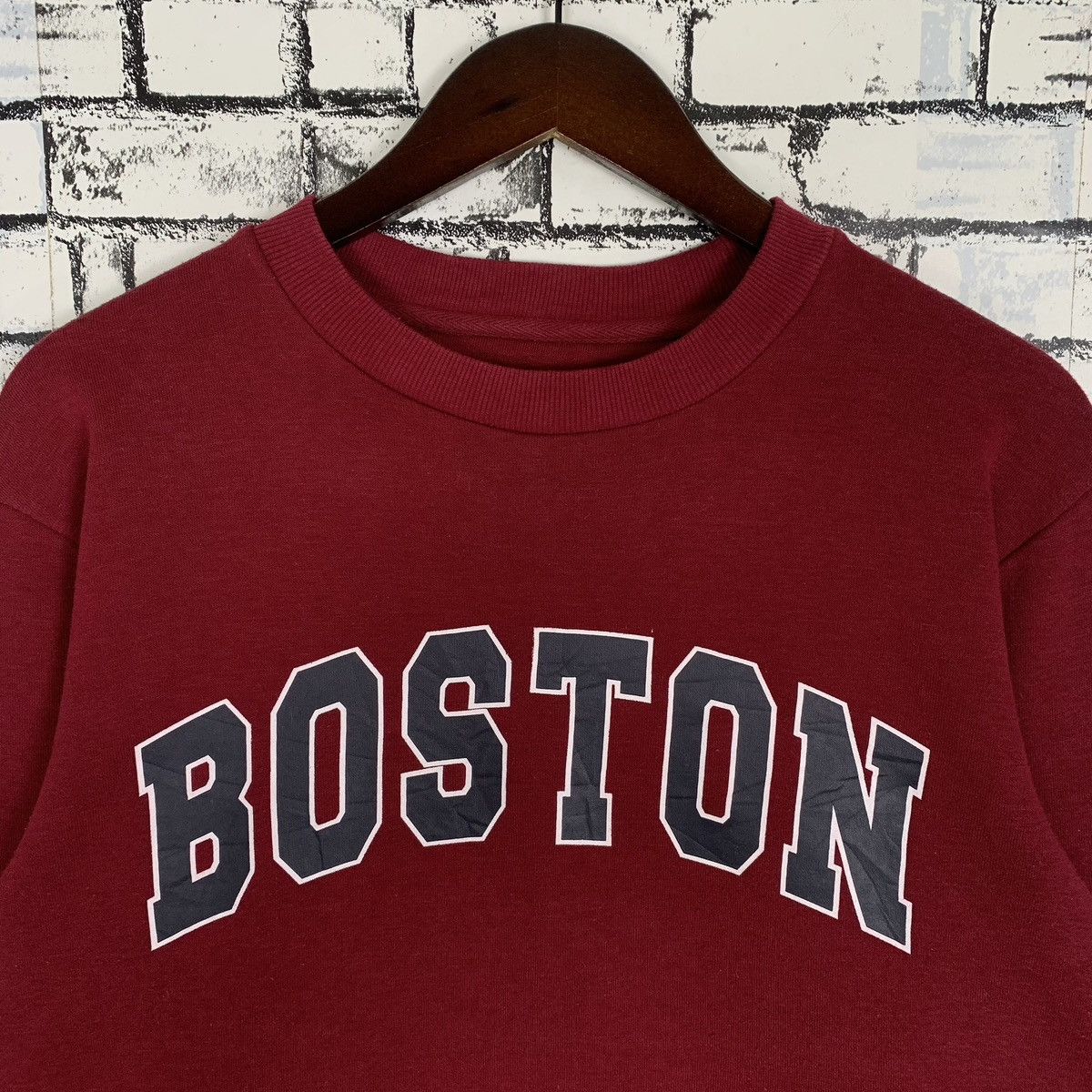 American College - Vintage Primark University Boston Sweatshirt Crewneck - 2