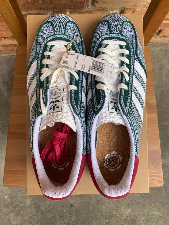 adidas Gazelle Indoor Sean Wotherspoon Hemp Green - 2