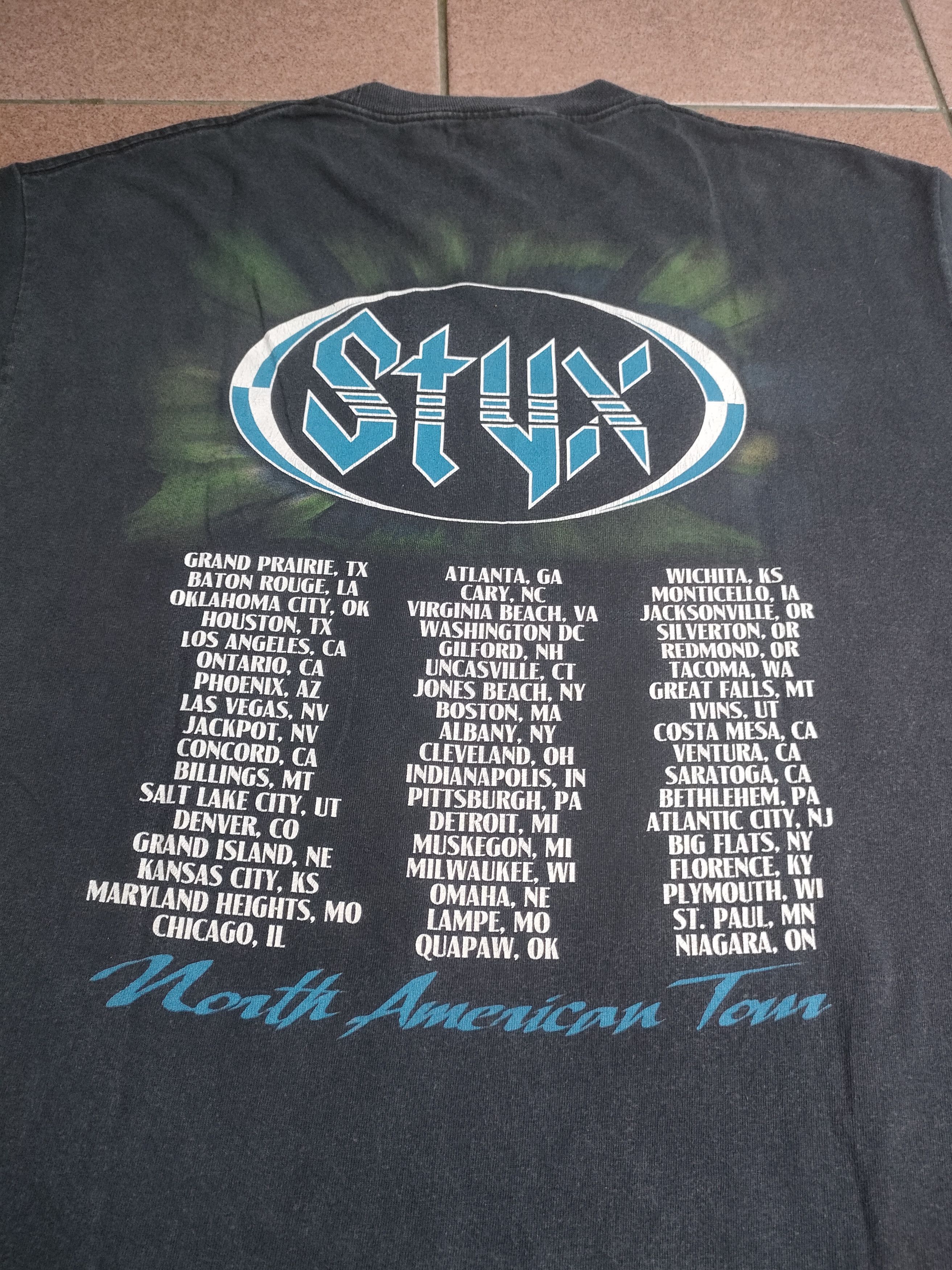 Vintage - STYX - NORTH AMERICAN TOUR - 4