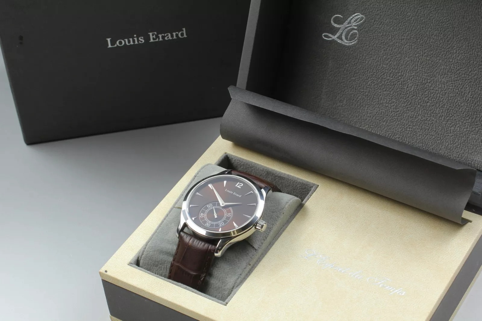 Louis Erard Model 207 Small Second Manual Winding Watch - 3