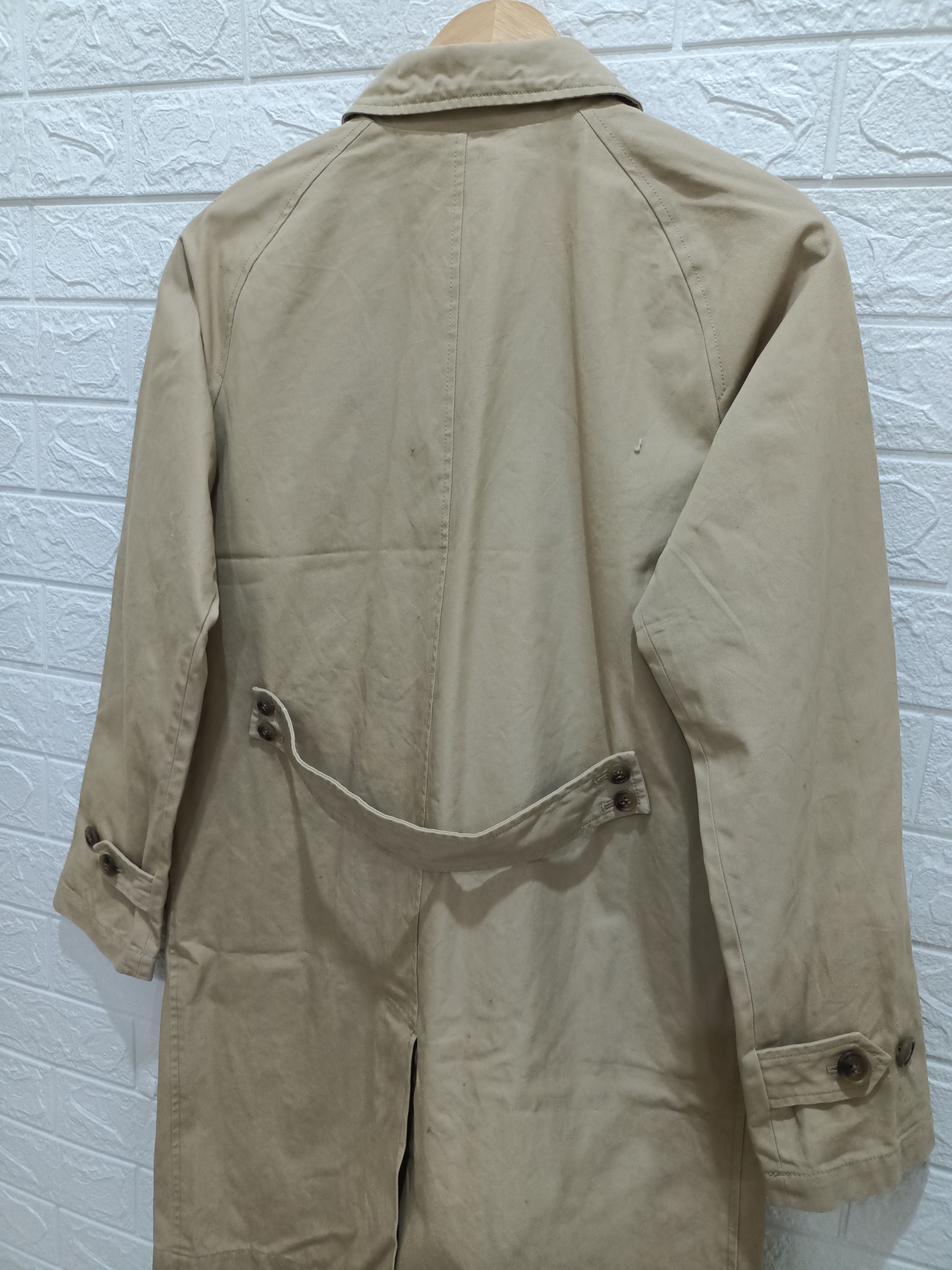 Archival Clothing - United Arrow Pink Label Made in Japan Trench Coats - 6