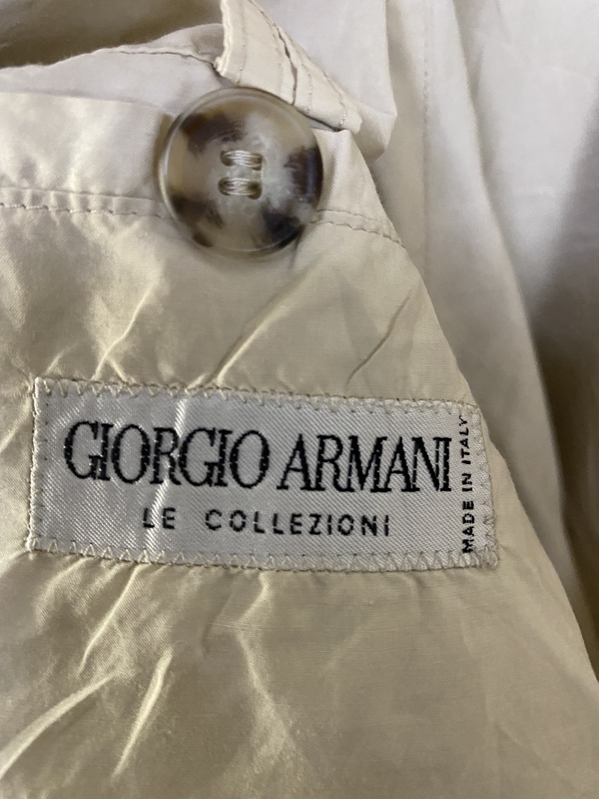 Giorgio Armani - Giorgio Armani Long Coat Jacket Made in Italy - 6