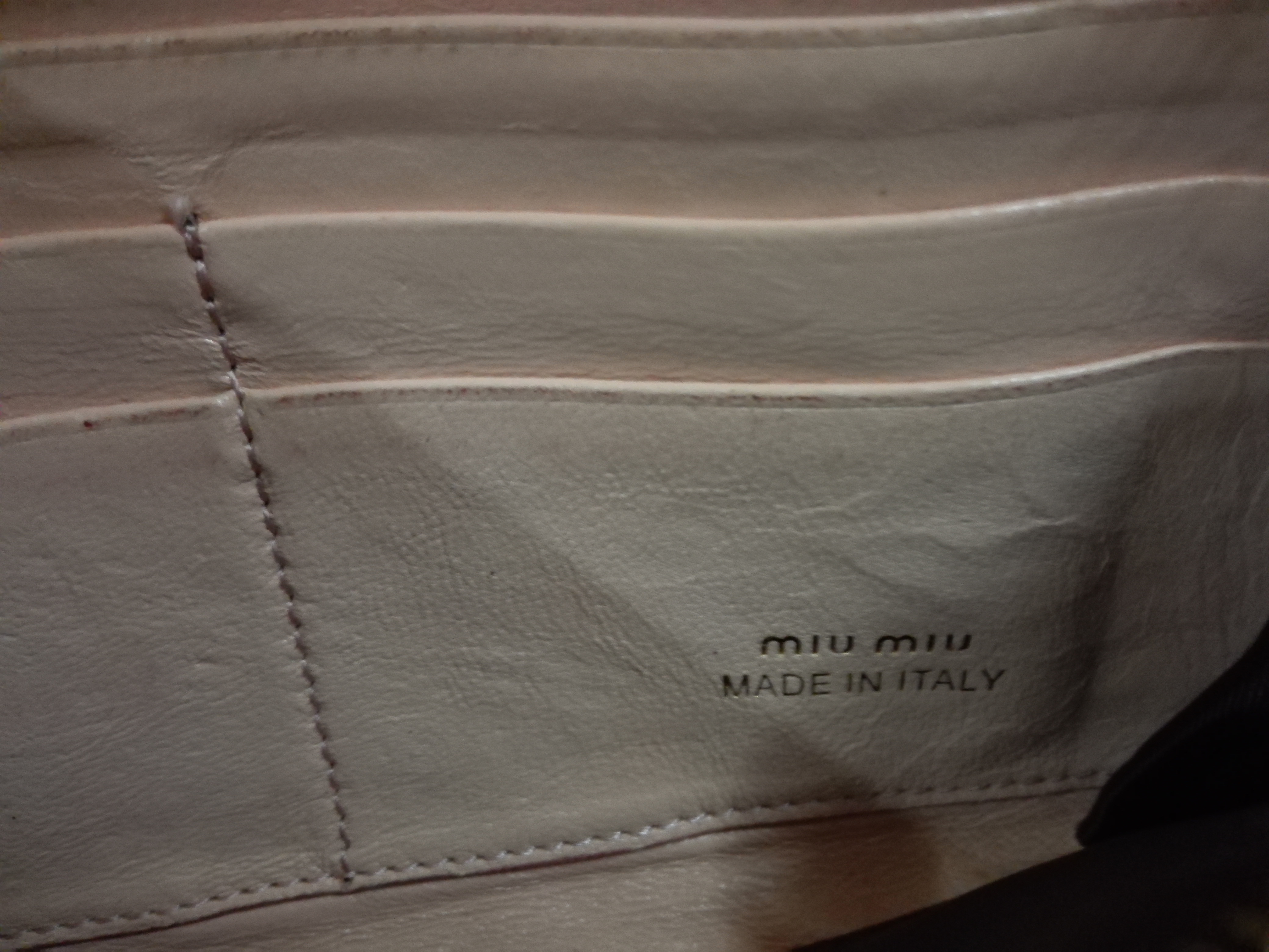 MIU MIU Made In ITALY 8 X 4 inch purse wallet - 7