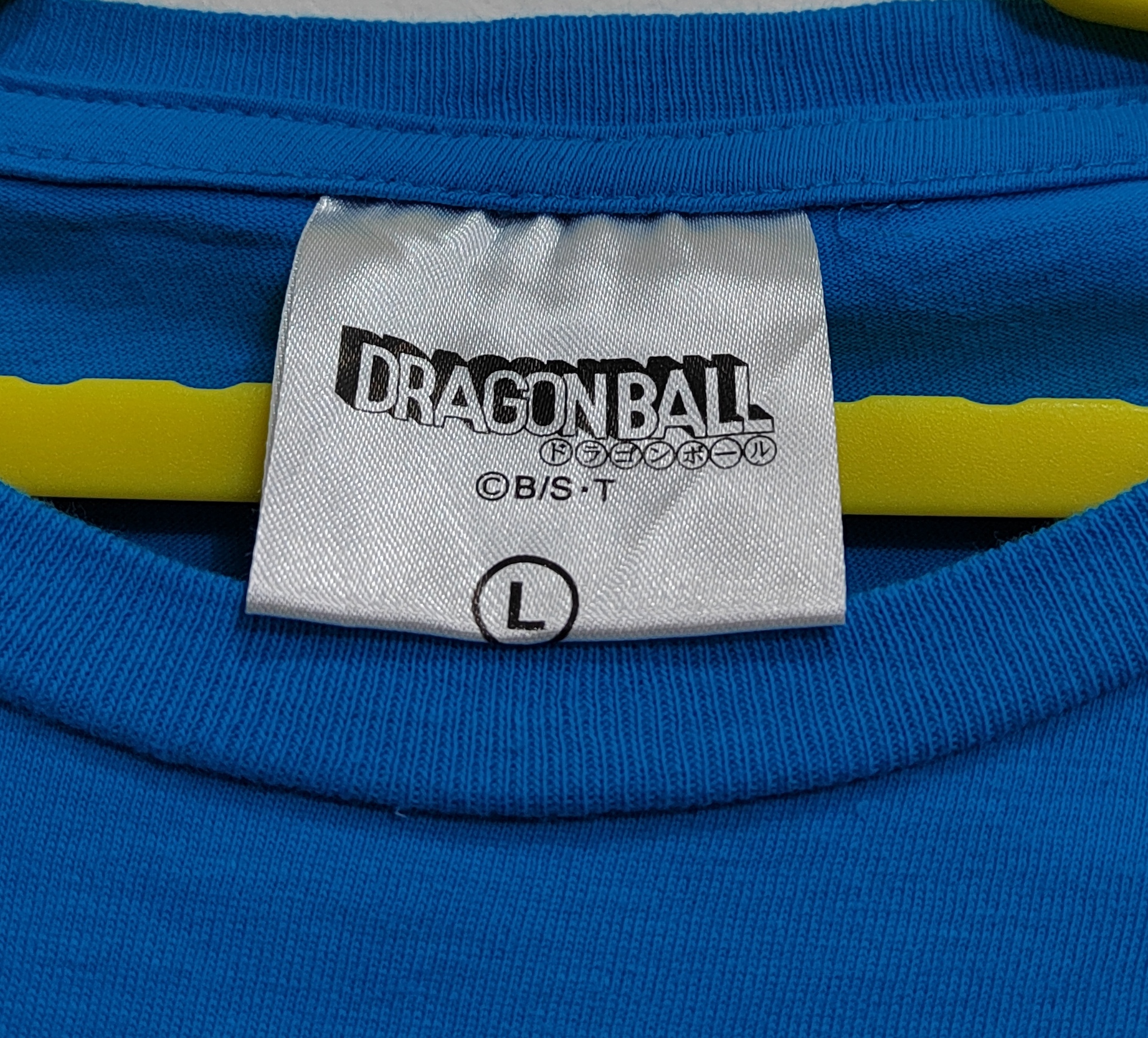 Japanese Brand - Karin Dragon Ball vintage Big Size L Blue/ Evangelion - 6