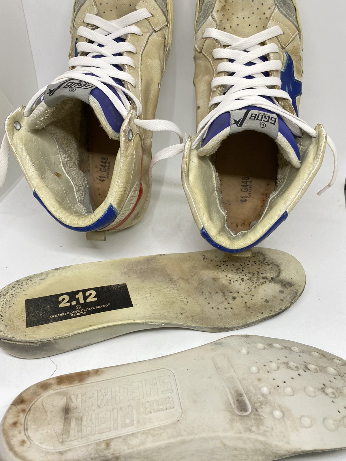GOLDEN GOOSE vce 2.12 ggdb Sneakers size 41 or us 11 - 13
