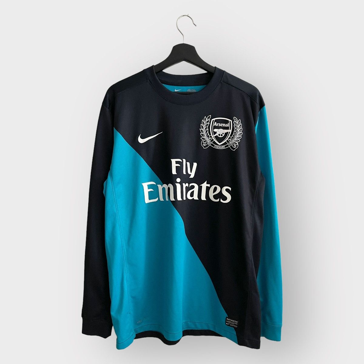 Vintage 2011-12 Arsenal Away LS Authentic Jersey (L) - 1