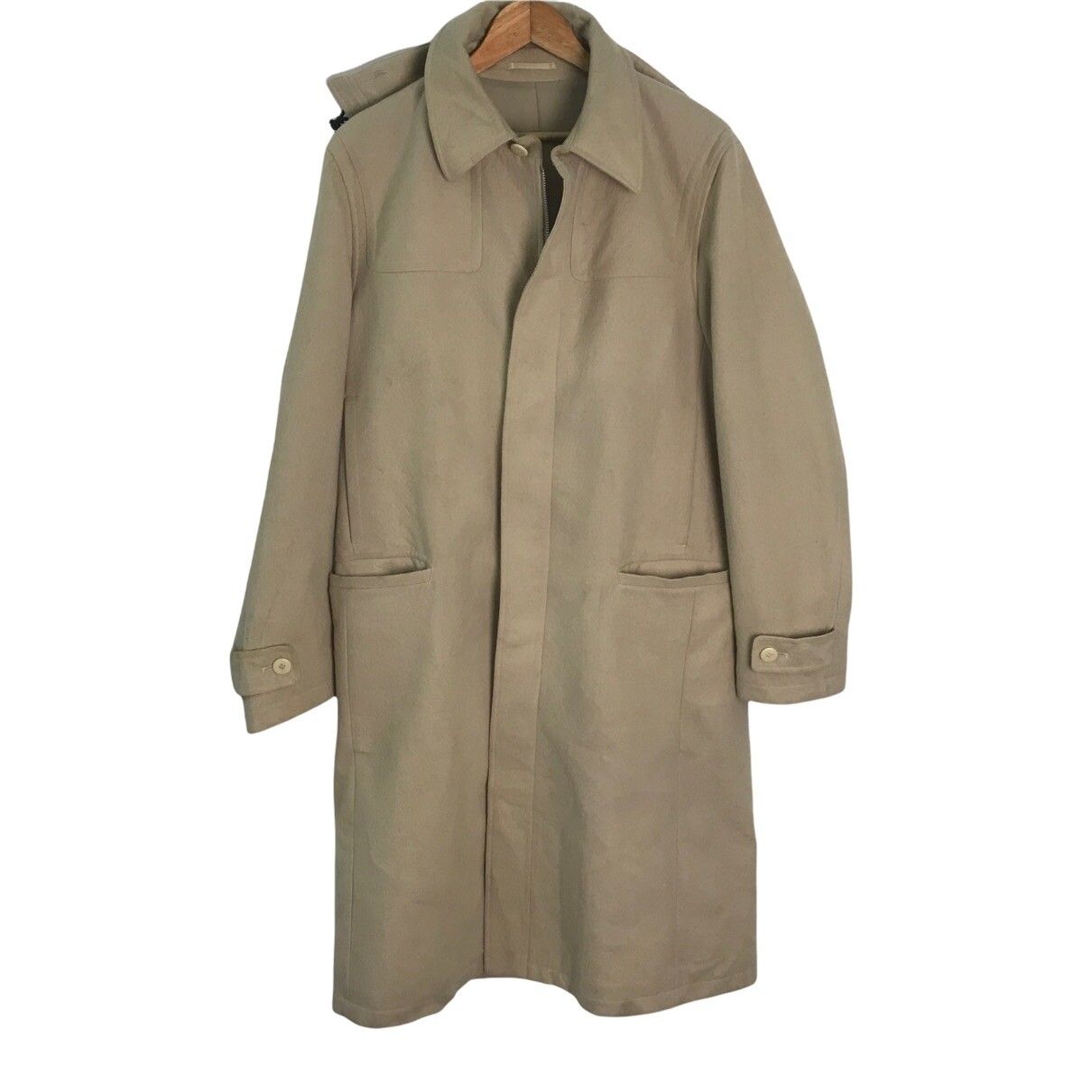 Vintage Yohji yamamoto aar hooded brown wool coat - 2
