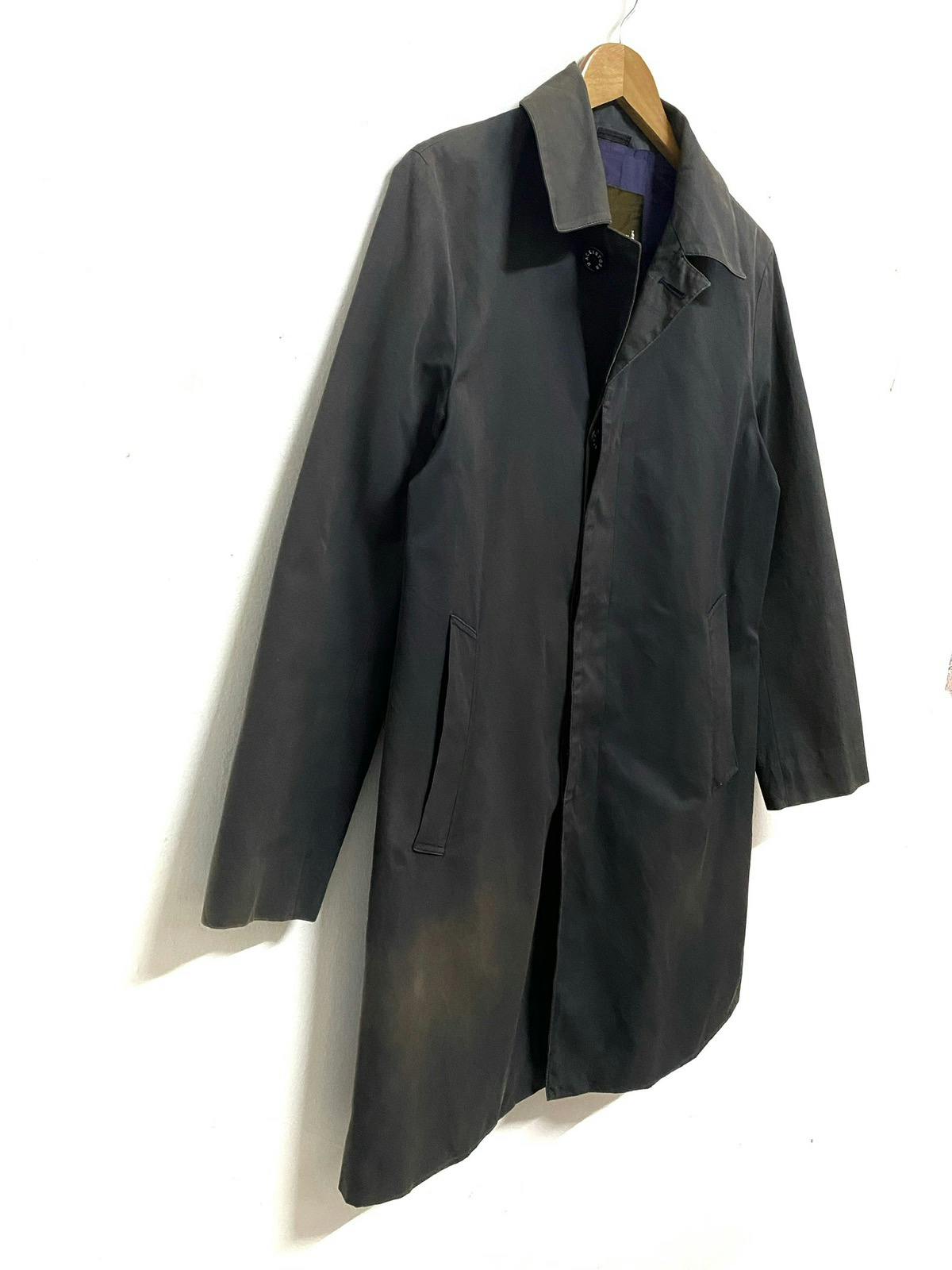 Mackintosh Philosophy Cotton Rubber Waterproof Long Jacket - 4