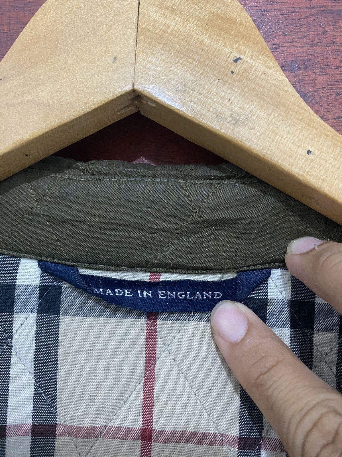 Burberry Quilted Novacheck Parka Jacket Made England - 8