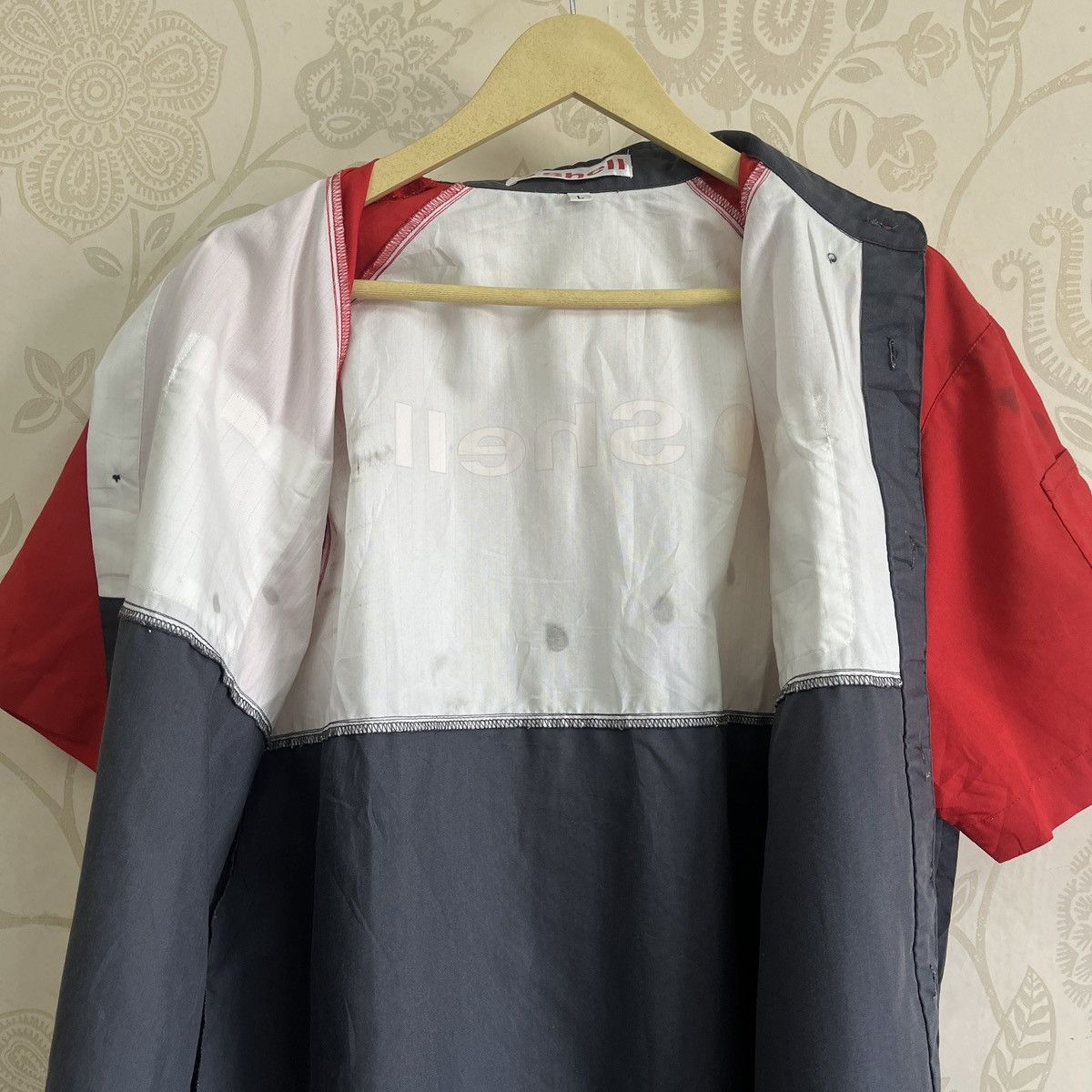 Vintage Shell Workers Uniform Shirts Japan - 15