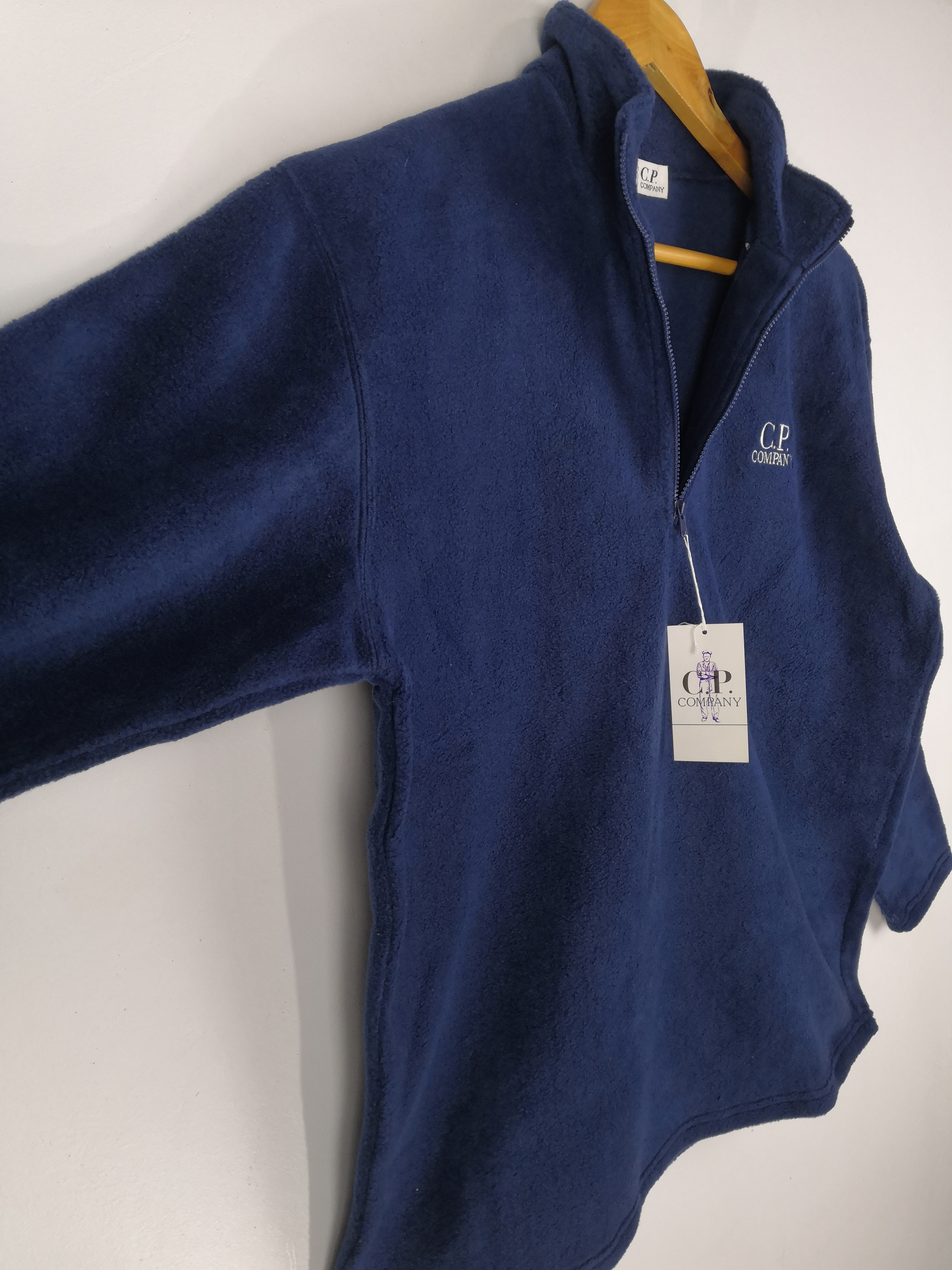 Vintage - Vintage 90s C. P. Company Sweater Fleece Jacket - 3