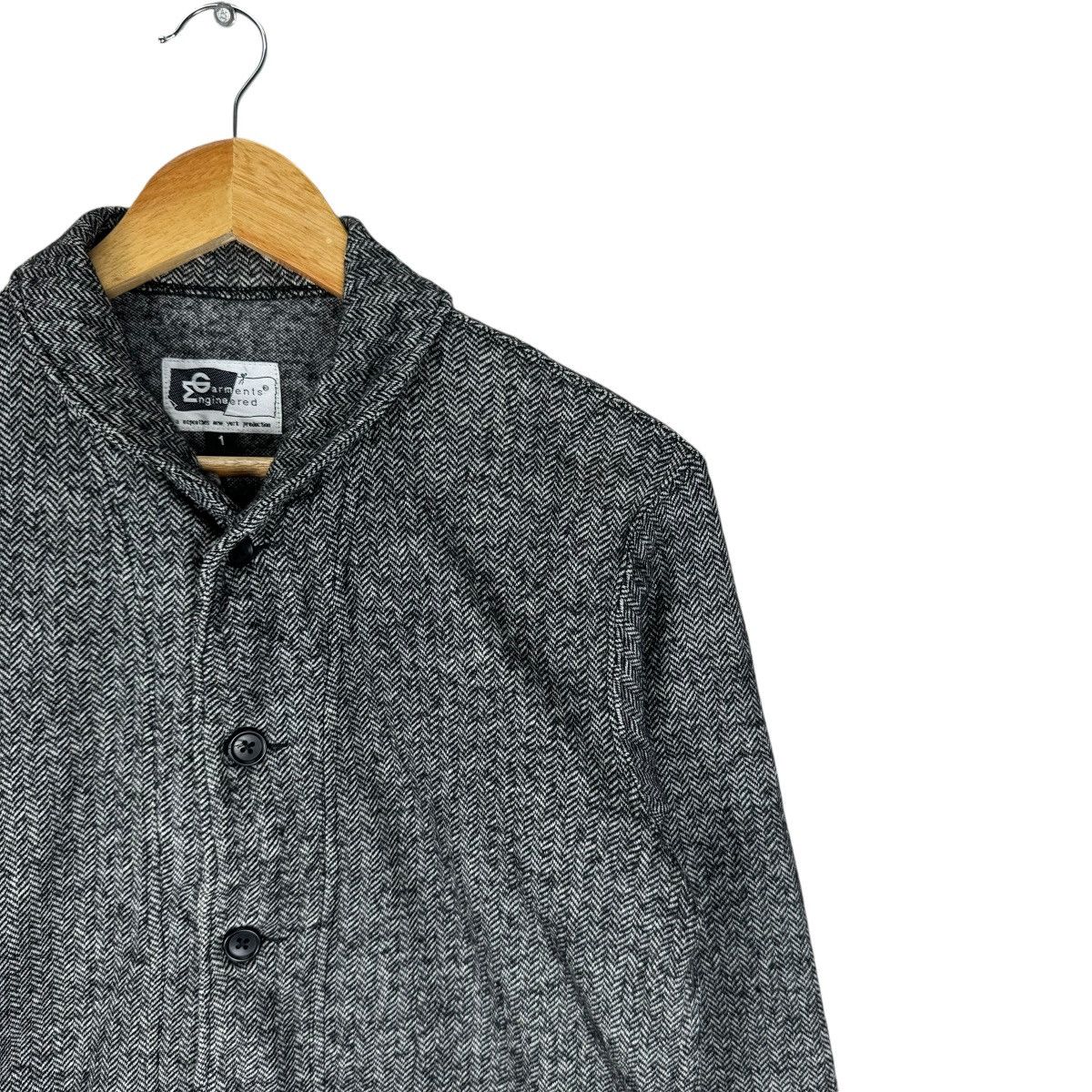 🌟ENGINEERED GARMENTS TWEED BUTTON JACKET - 3