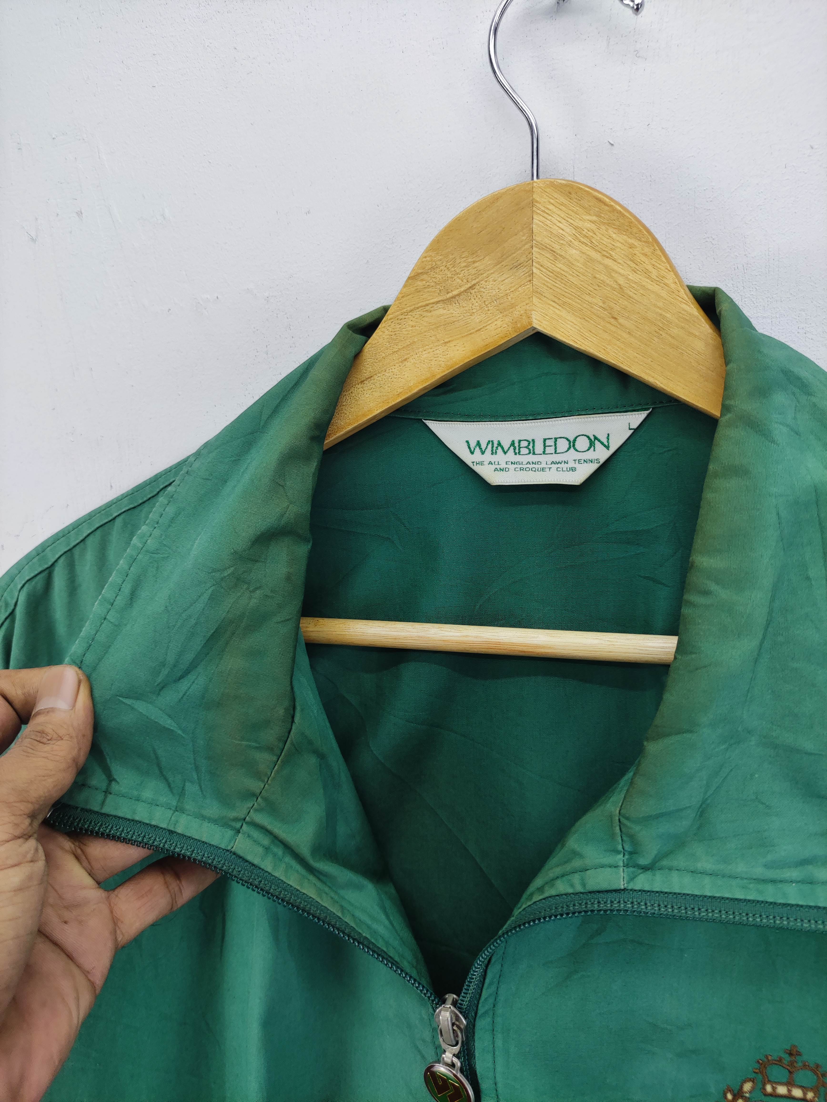 Vintage Wimbledon Jacket Zipper - 2