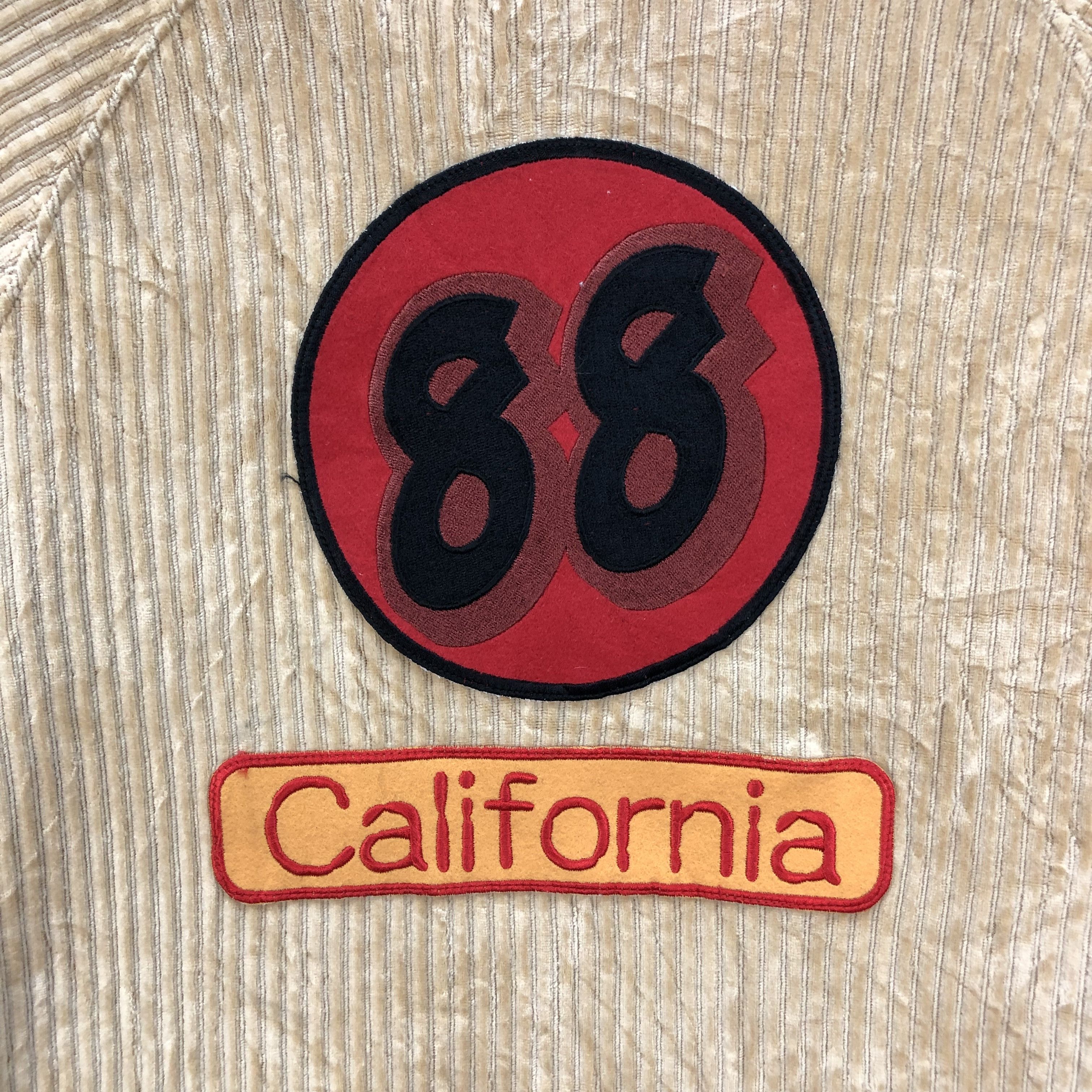 Sportswear - TRIPLE RUND 88 California Corduroy Bomber Jacket #4953-29 - 2