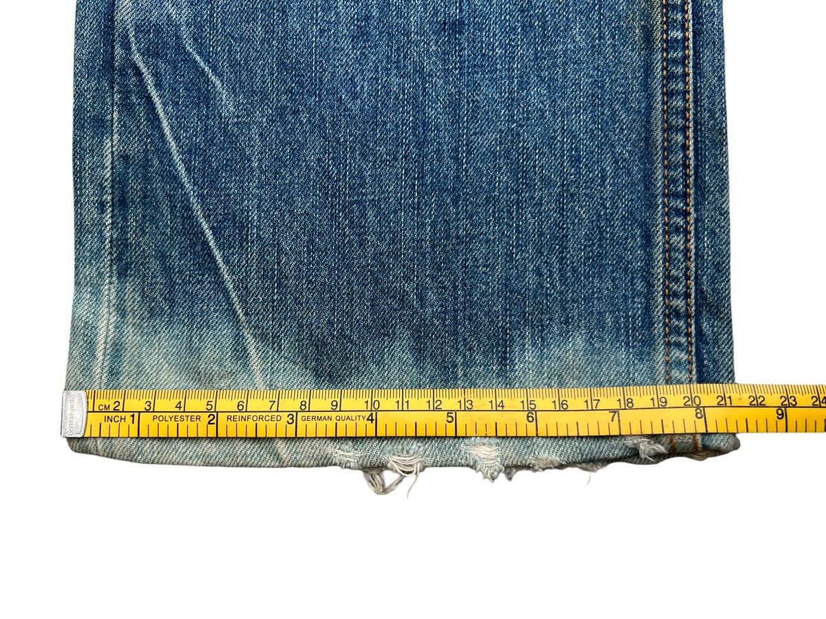 Diesel Mudwash Distressed Straightcut Denim Jeans 33x32 - 18