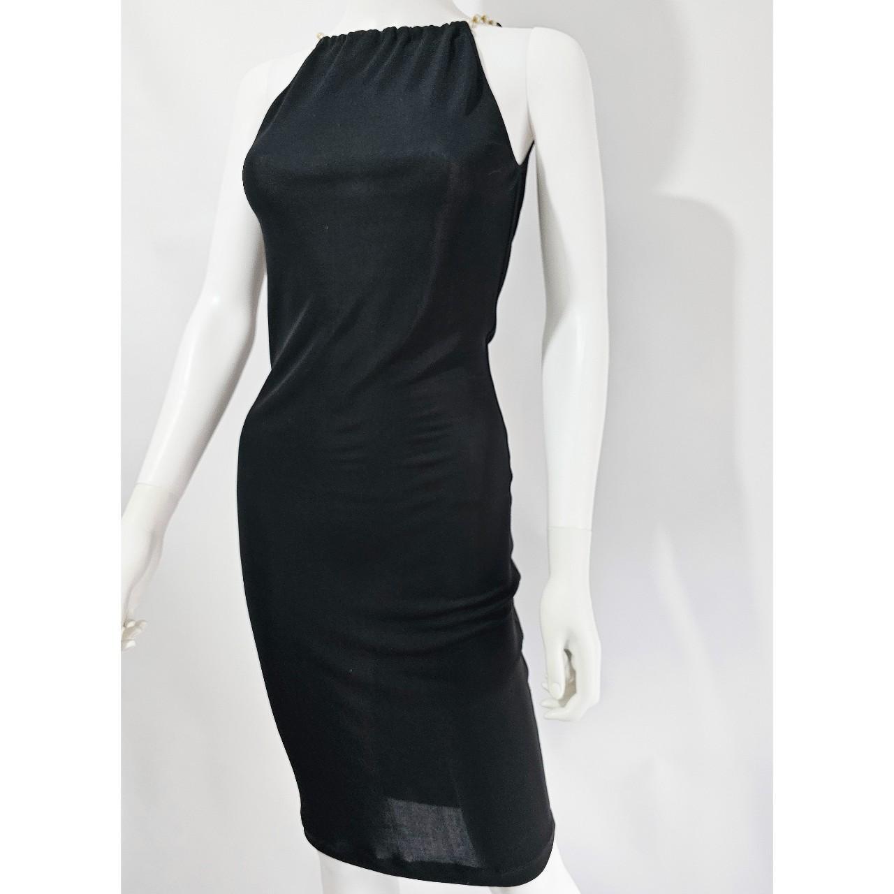 Dolce & Gabbana Women's Black and Silver Dress - 3