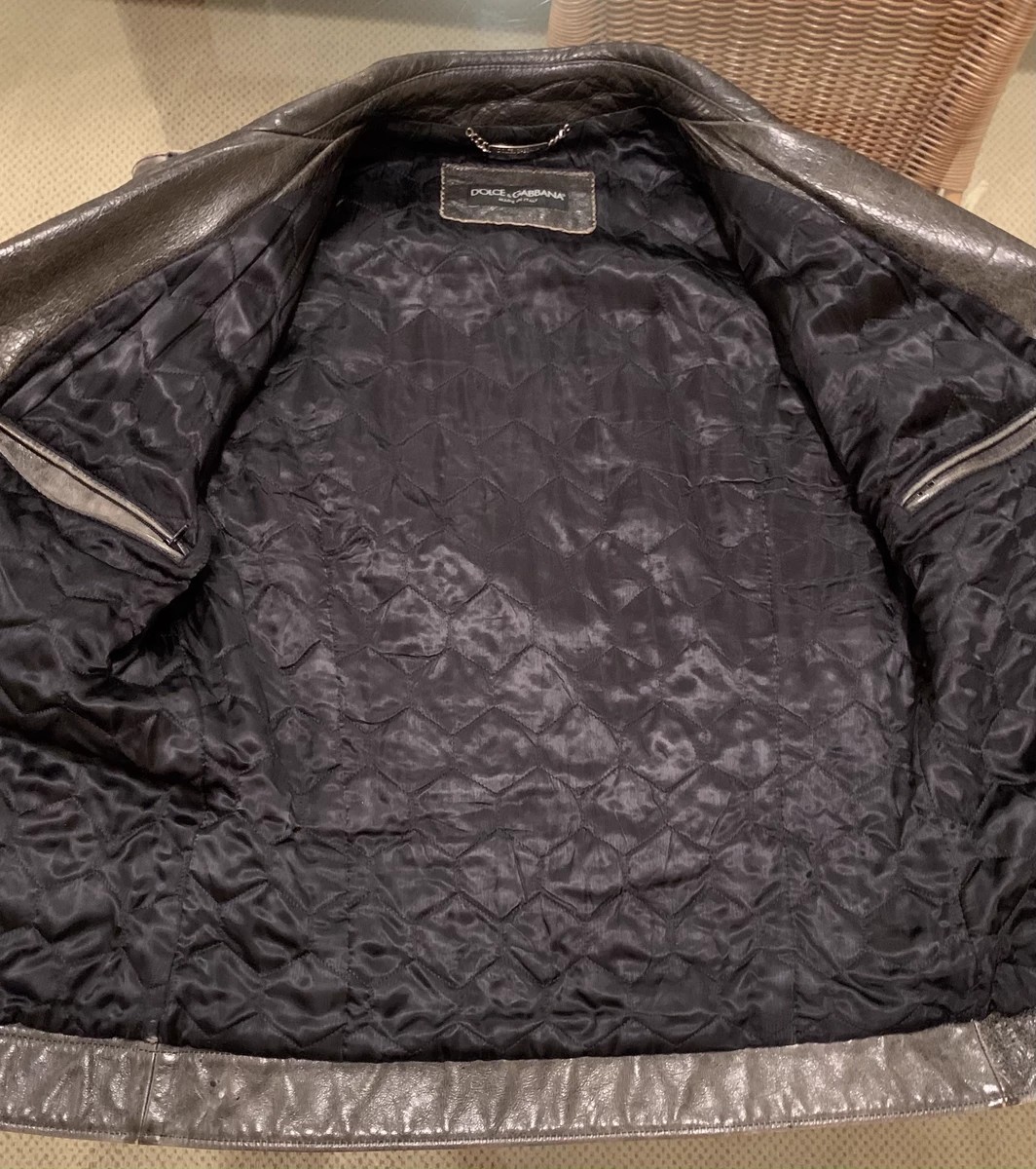 Leather Biker Jacket - 5