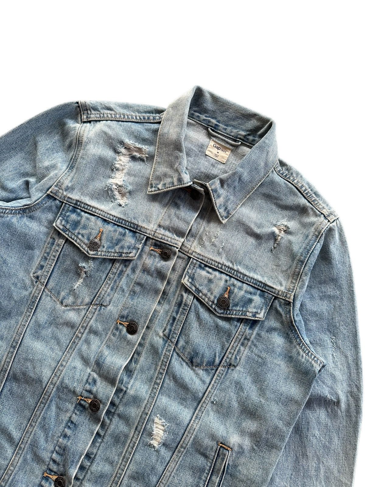 Gap Denim Jacket Distressed - 17