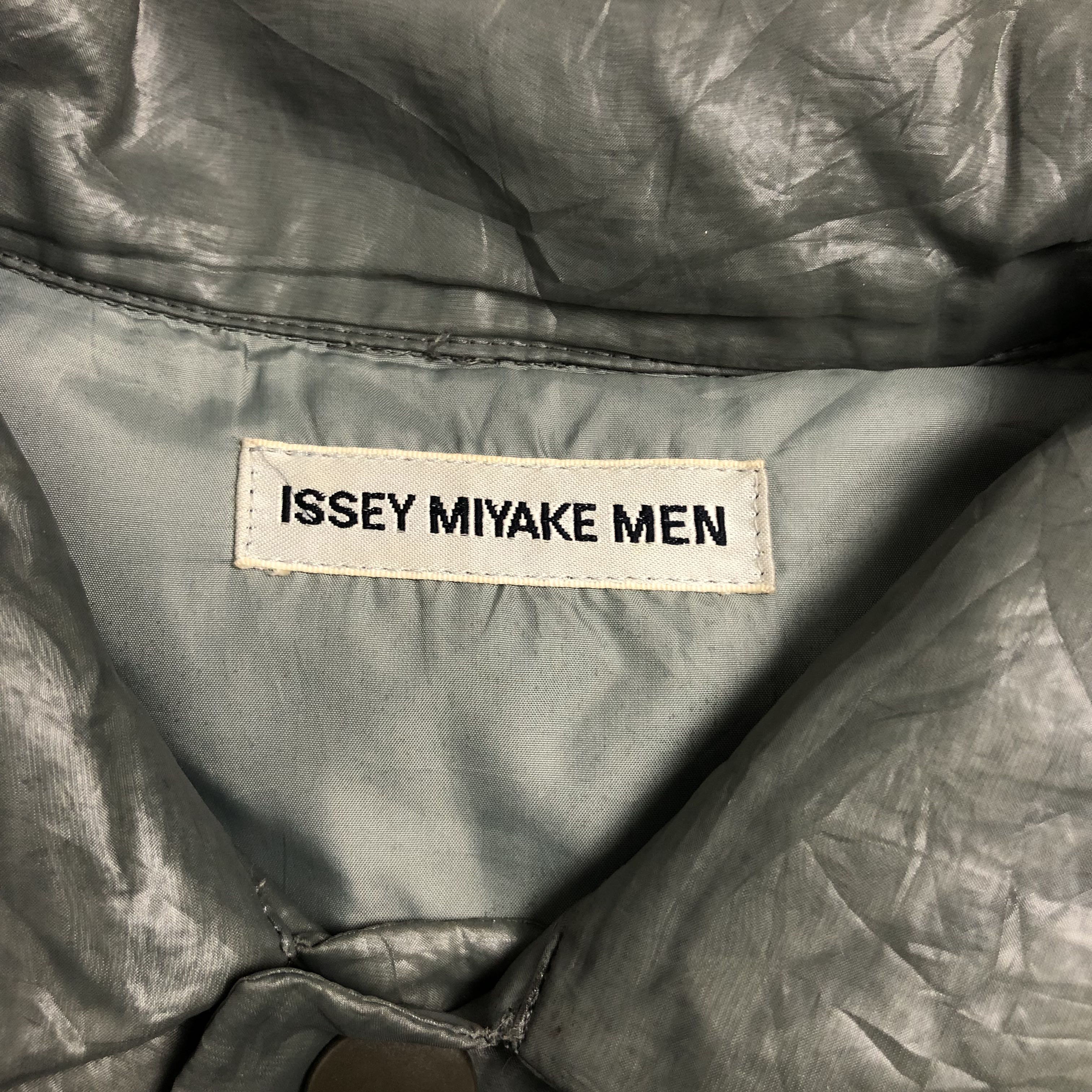 Vintage Jacket Button ISSEY MIYAKE MEN Waterfowl Feathers Size M - 2