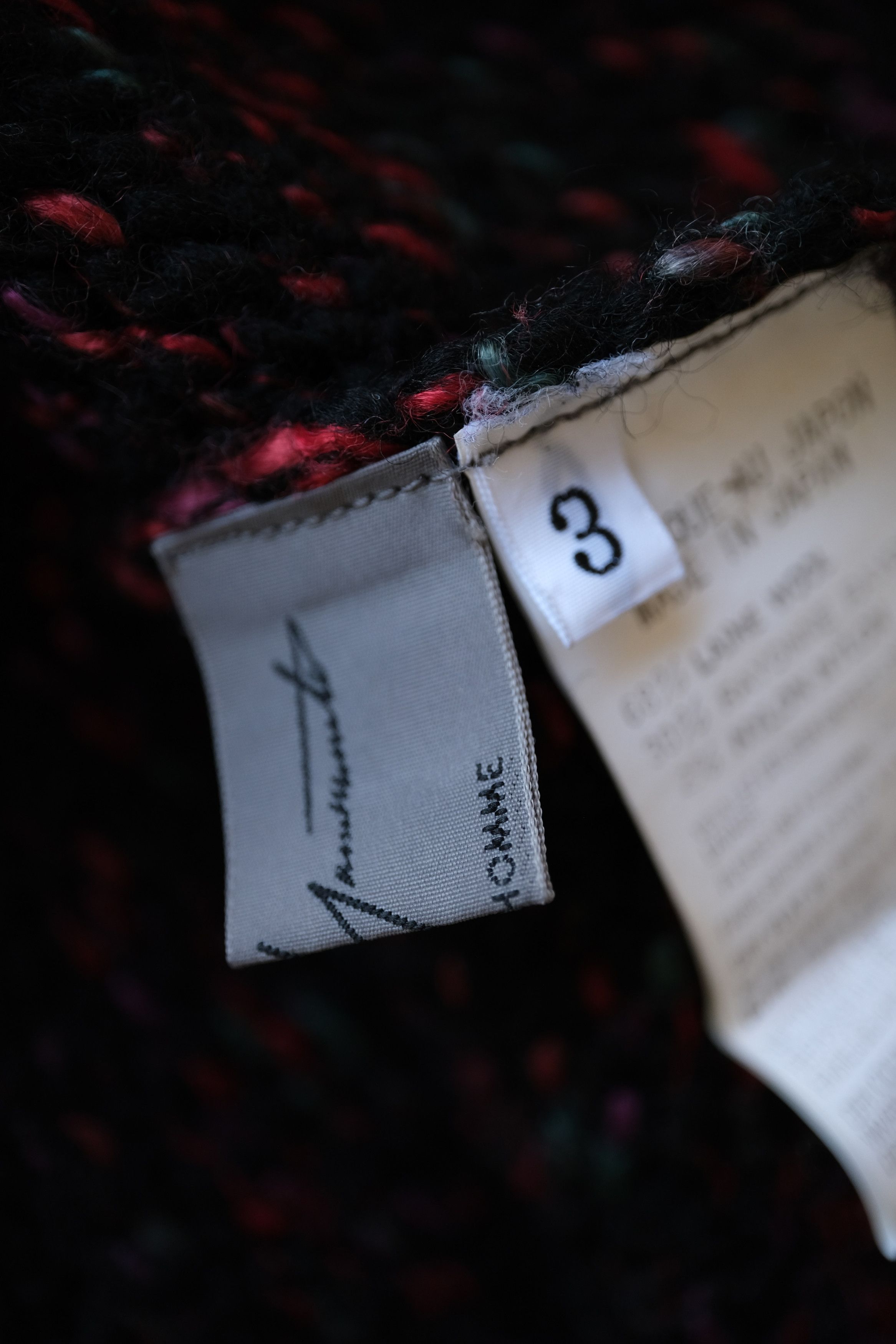 🎐 YYPH AW09-Runway Knitwear Collar - 12