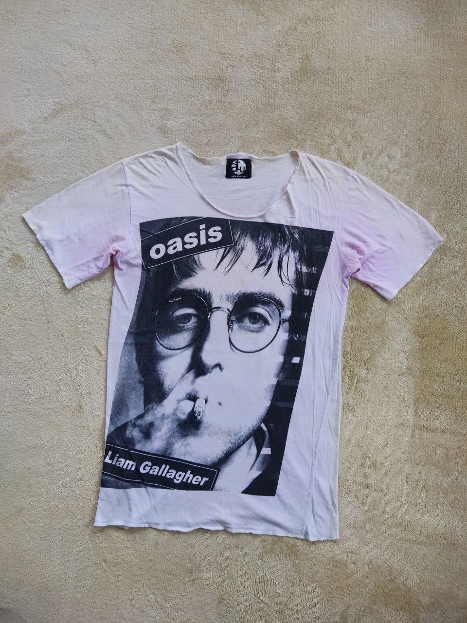 Rock Band - Last drop💥 Oasis Liam Gallagher Big Graphic Band Tee - 2