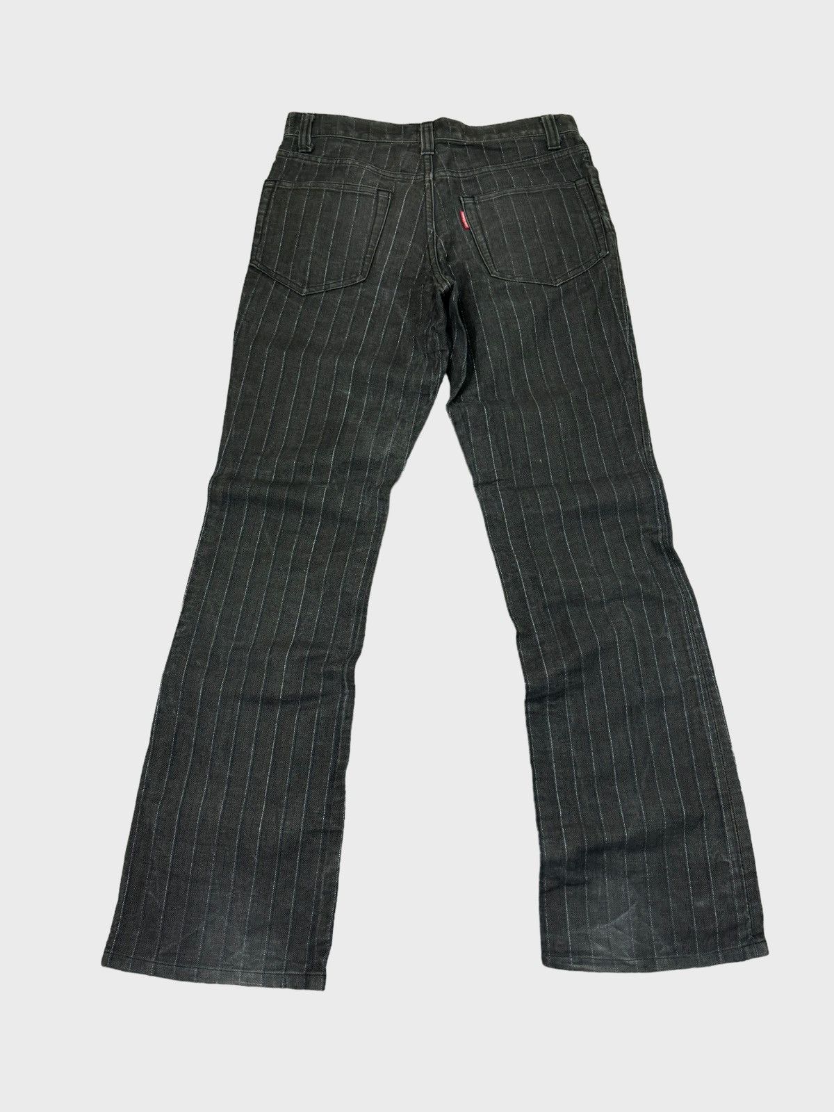 Avant Garde - FLARED TORNADO MART STRIPED BOOTCUT DENIM - 2