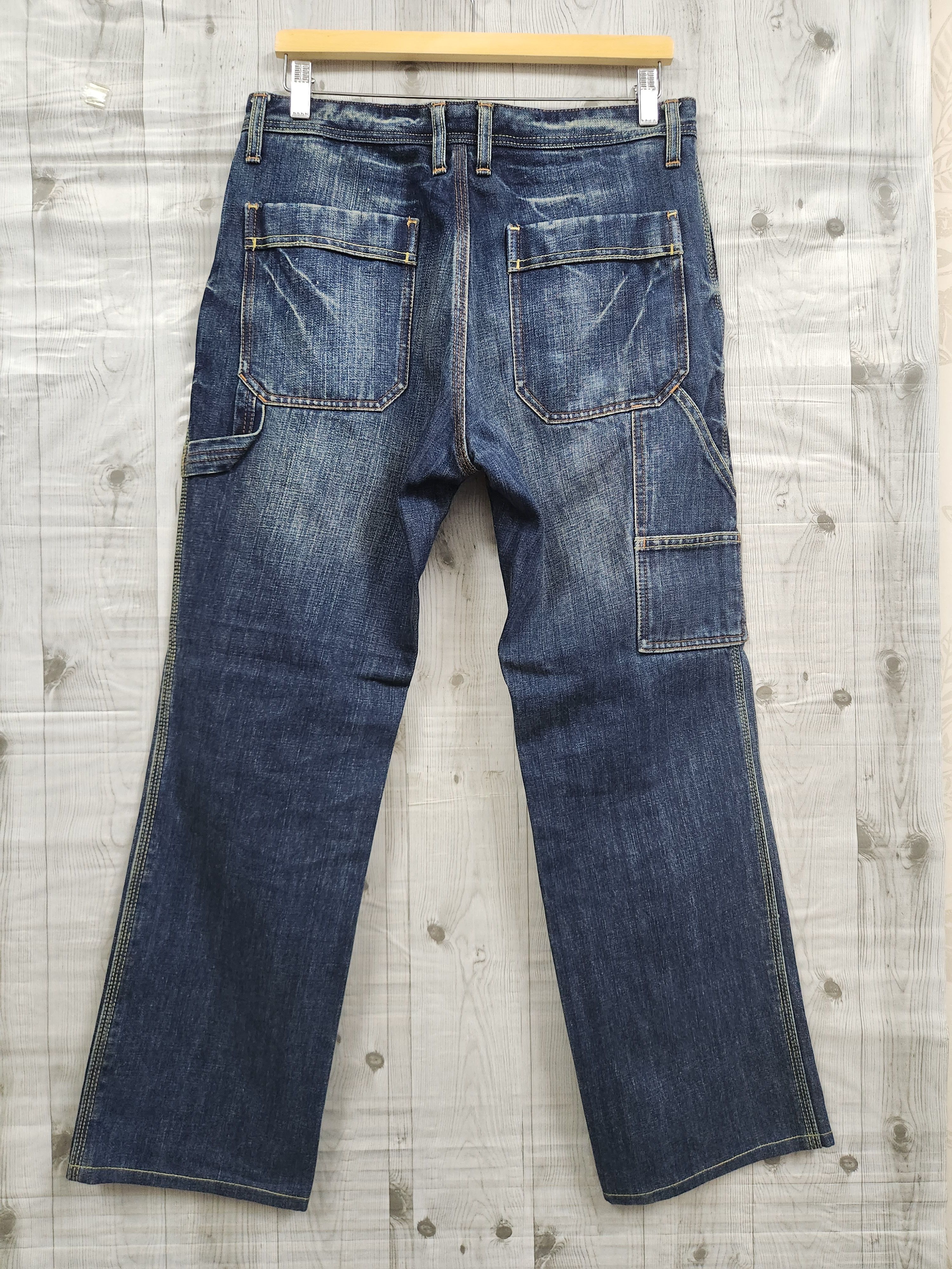 Global Work Denim Four Front Pockets Japanese Indigo Jeans - 20