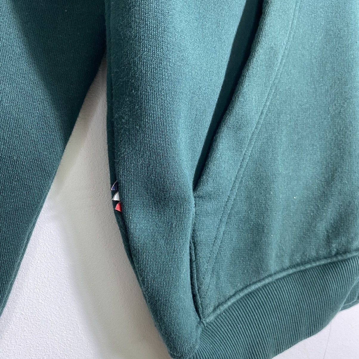 Vintege Lacoste Sweatshirt Hoodie S Size Green Colour - 7