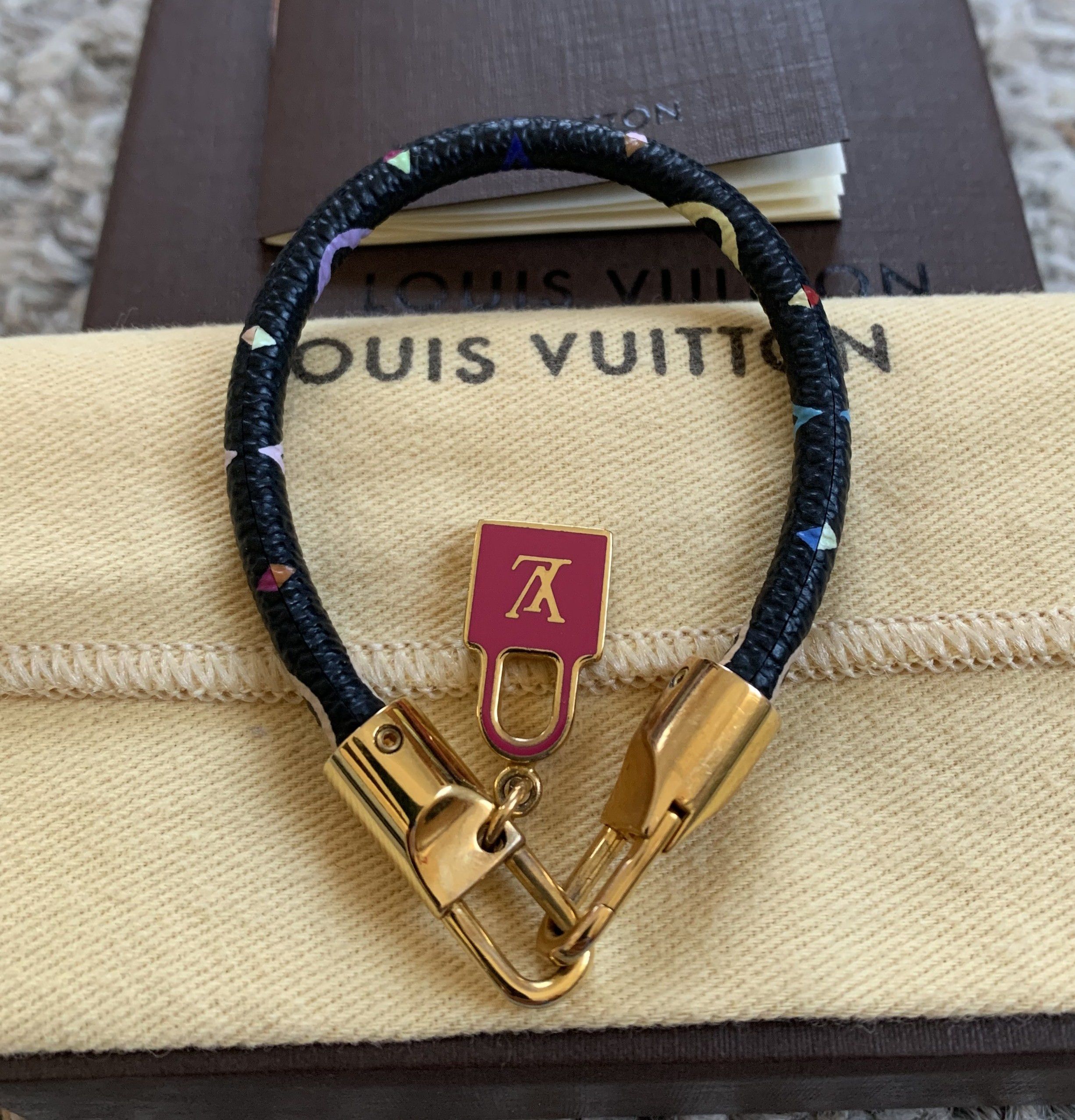 S/S 2003 Louis Vuitton x Murakami Monogram Luck It Bracelet - 2