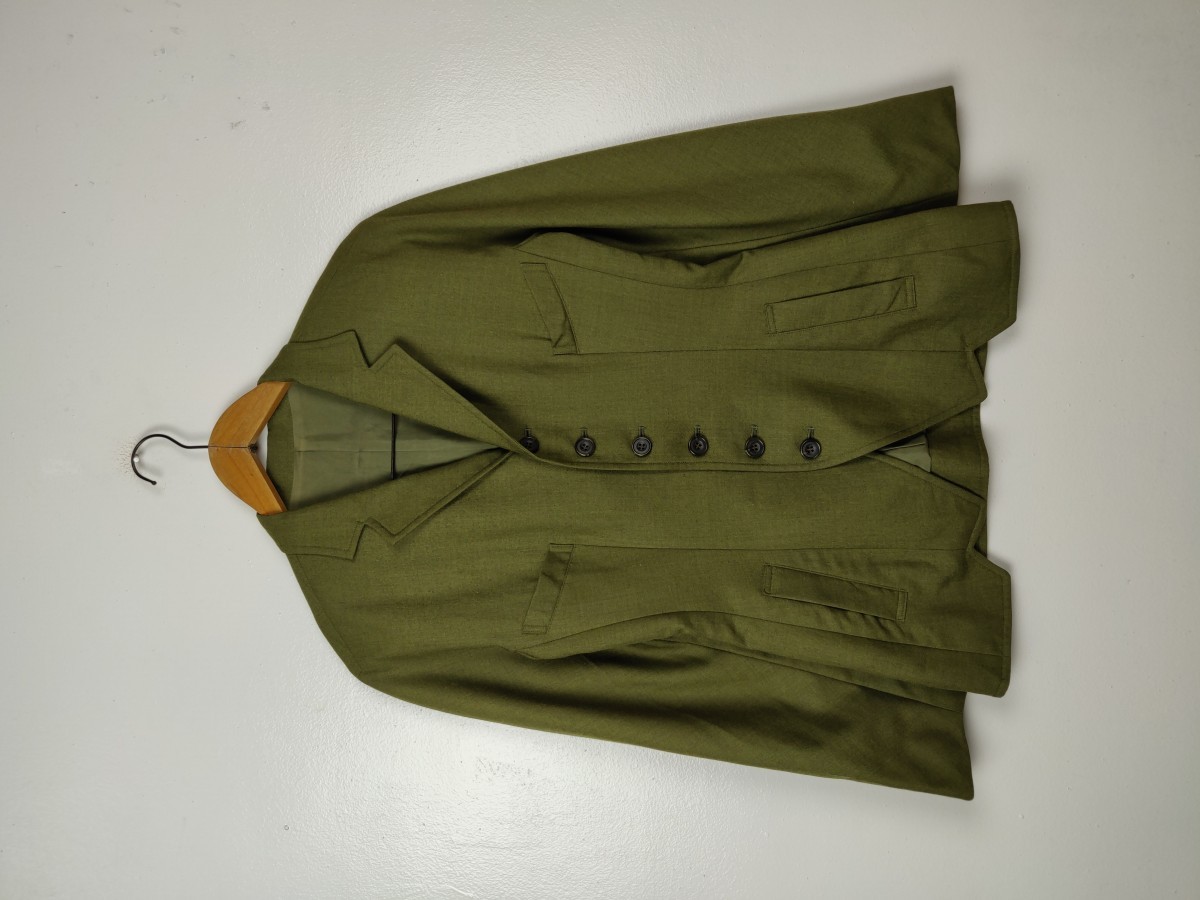 Vintage - Vtg Six Button Jacket Retro Blazer Coat - 2