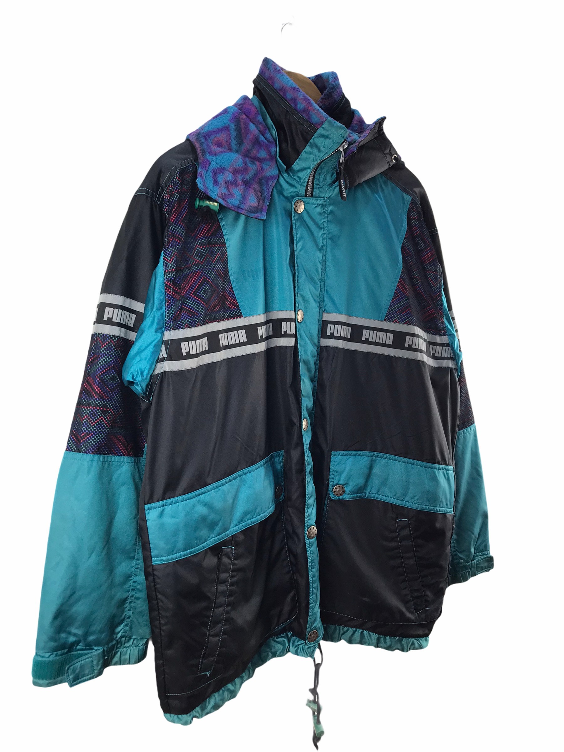 Vintage Puma Hit Union Hoodies Jacket - 4