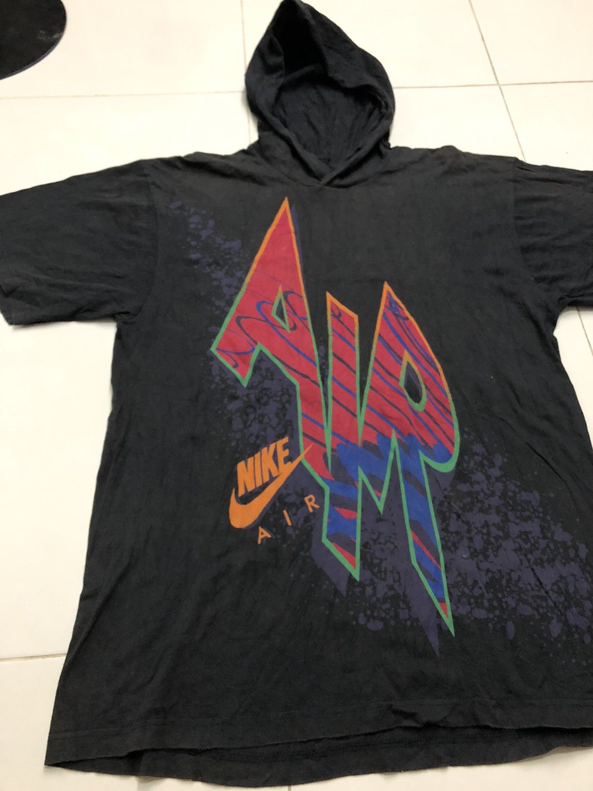 Vintage Nike Air Multicolor Hoodie T-Shirt - 7