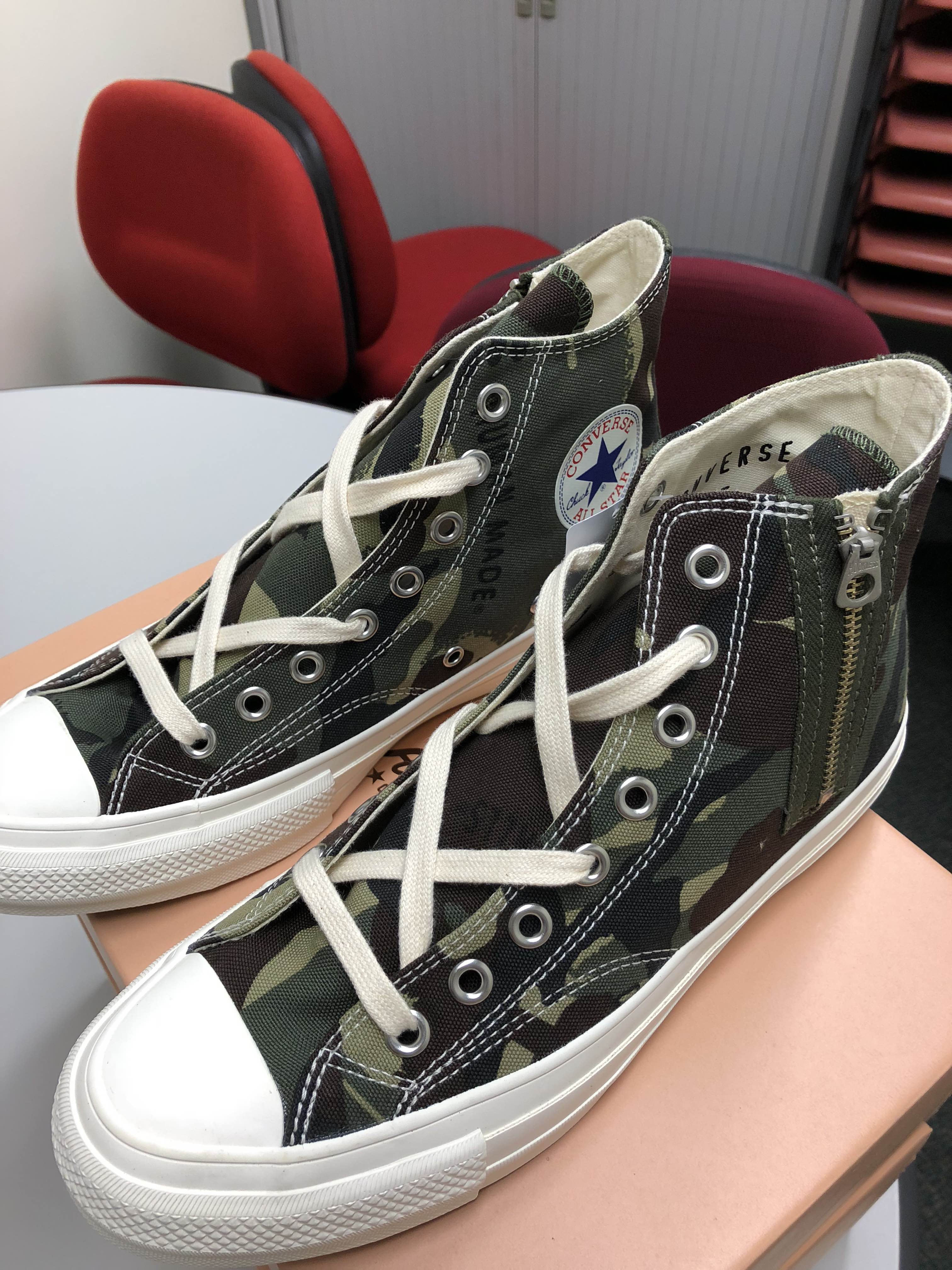 Converse CONVERSE ADDICT CHUCK TAYLOR CAMO NIGO Z HI HUMANMADE