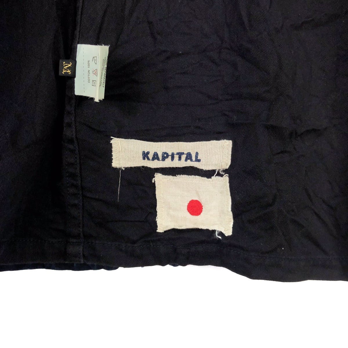 Kapital M65 Field Jacket Egyptian Twill Indigo Blue - 3