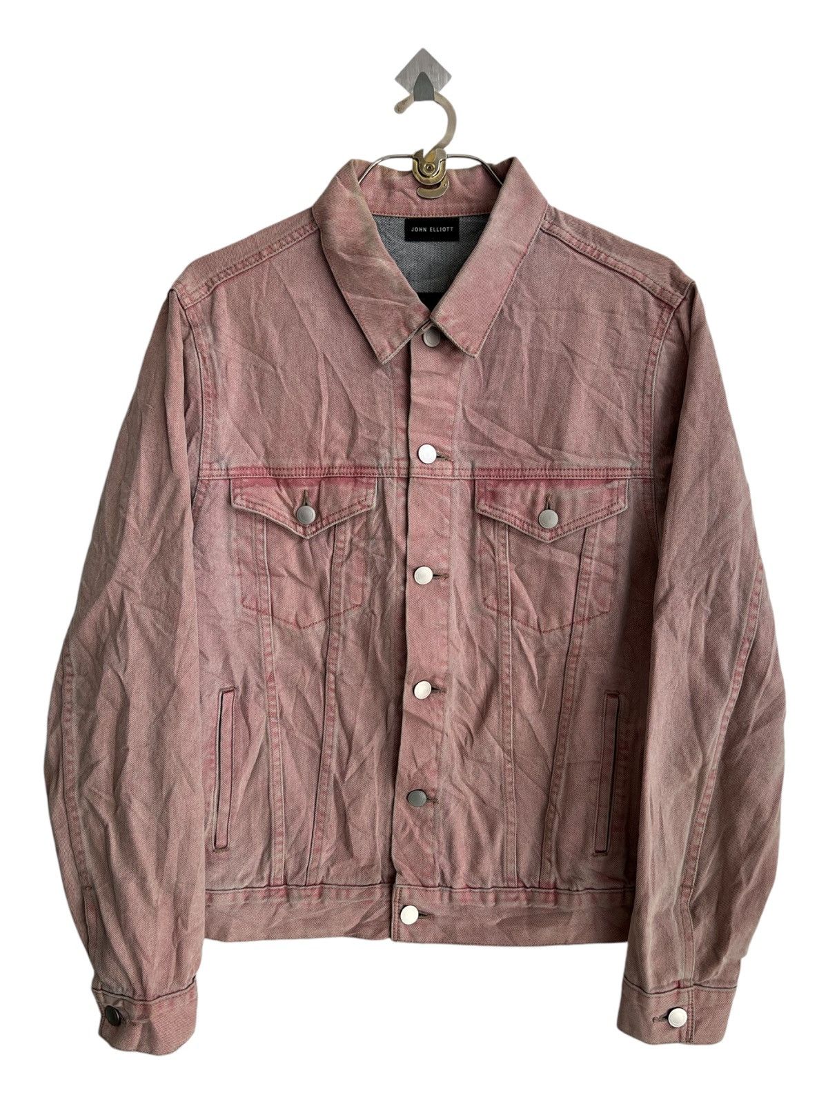 John Elliott Terrain Jacket Bryce Natural Dyed Trucker Jkt - 4