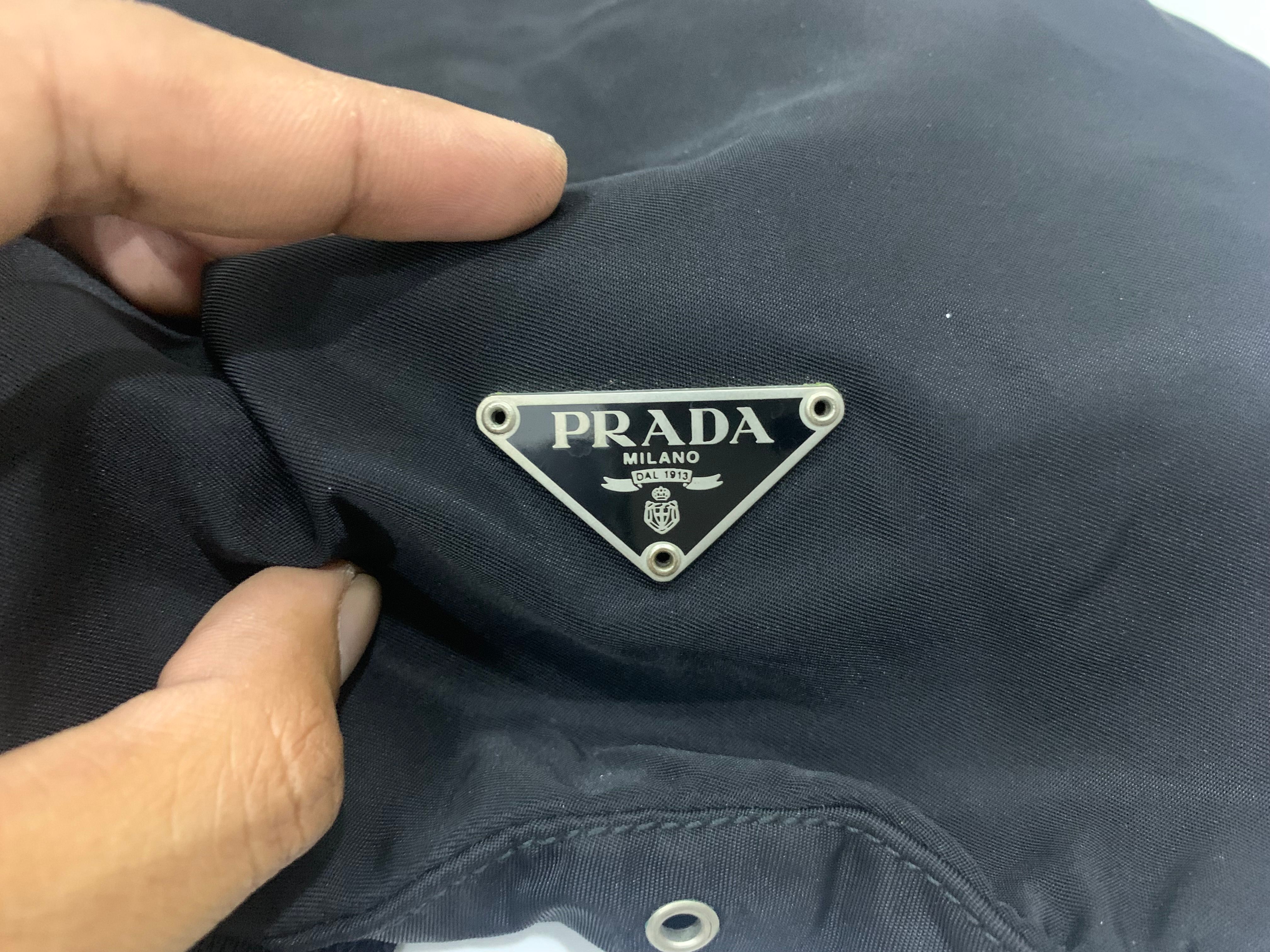 Authentic prada crosbody nylon bag - 12