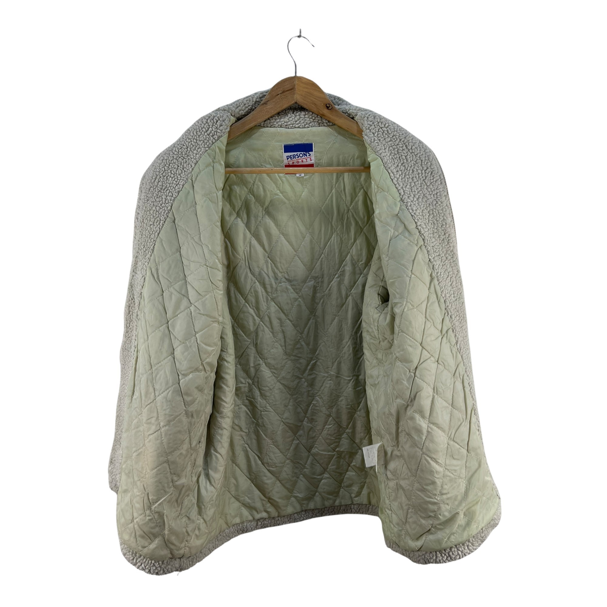 Person's - Vintage Persons Sports Fleece Jacket - 3