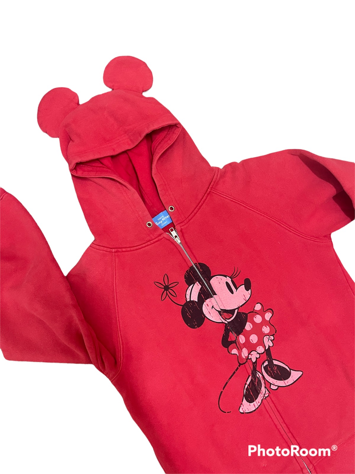 Mickey Mouse - Minnie / Disney Zip Up Hoodie Japan Designer / Streetwear - 1