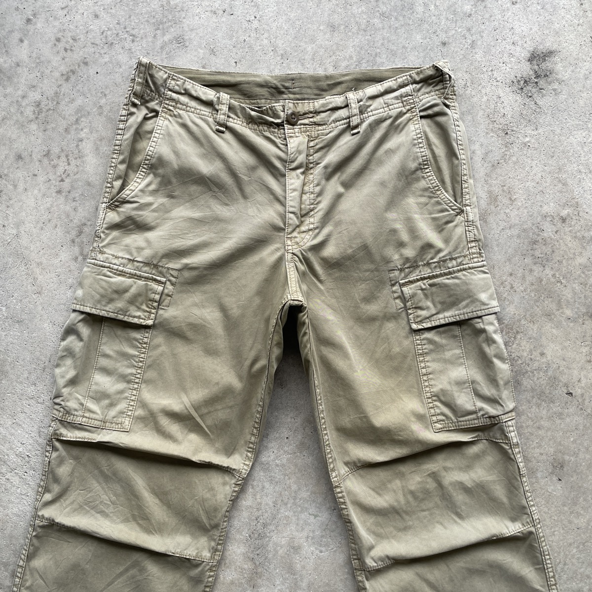 Vintage - Japanese Brand Faded Multipocket Tactical Cargo Pants W33x28 - 3